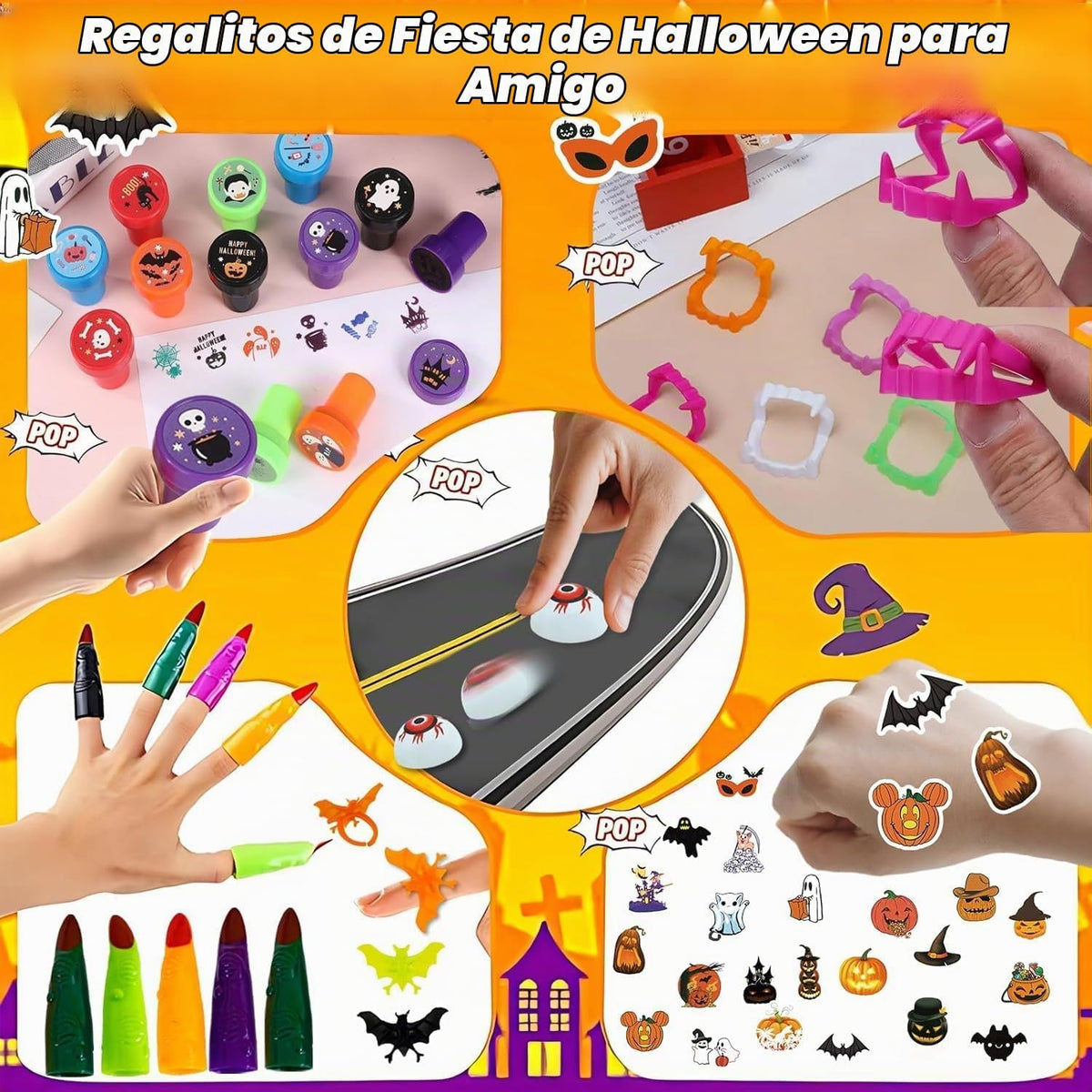 200 Sorpresitas Halloween En Bolsitas Con Arañas Y Calaveras 200 Sorpresitas Halloween En Bolsitas Con Arañas Y Calaveras