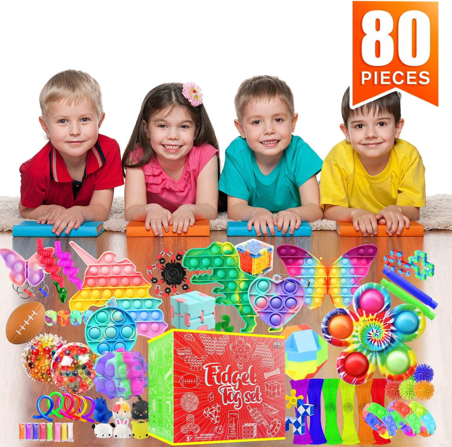 Pack 80 Sorpresitas Sensoriales Para Ansiedad