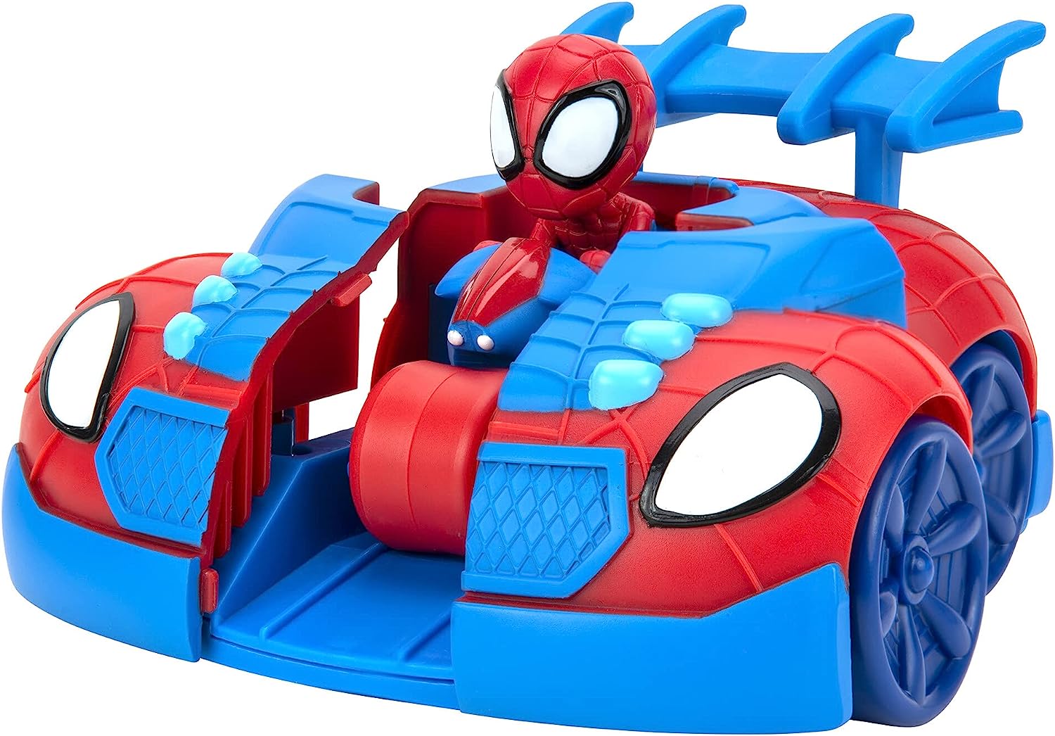 Spidey Auto Moto Y Figura 3en 1 Marvel Original