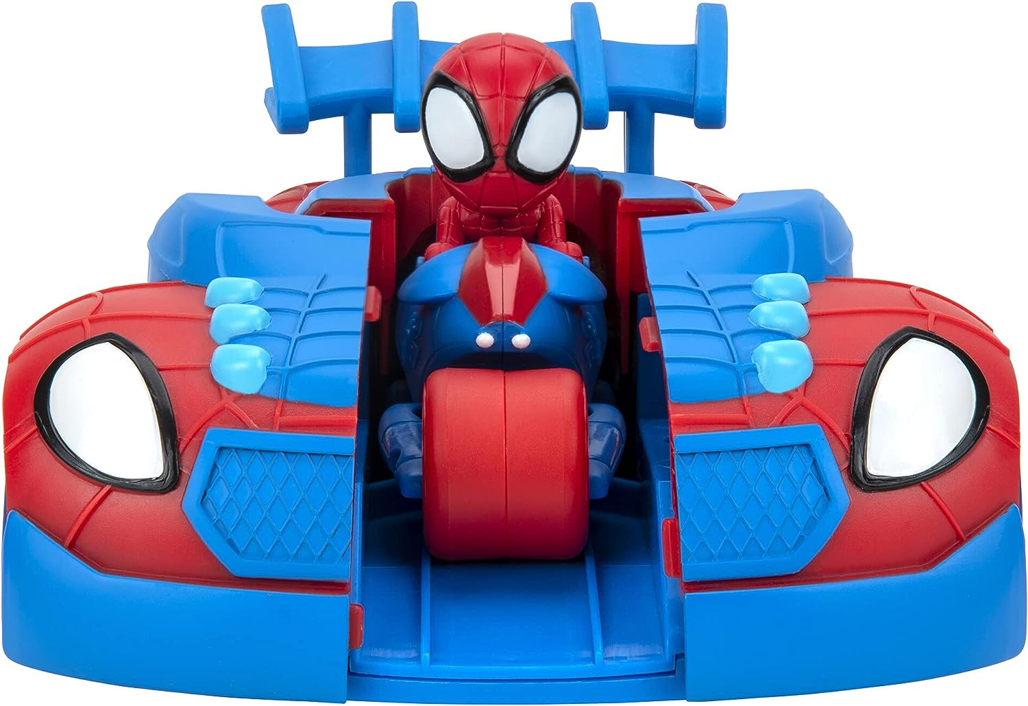 Spidey Auto Moto Y Figura 3en 1 Marvel Original