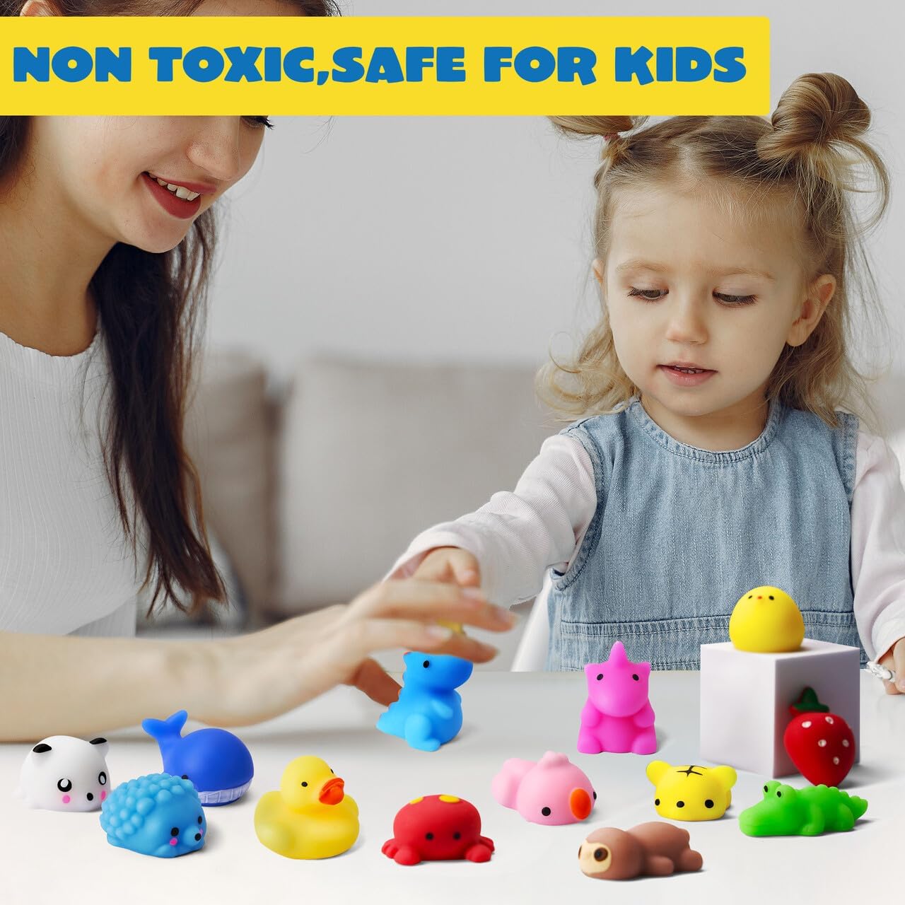 Juguetes Esponjosos Pack 25 Unidades Surtidas