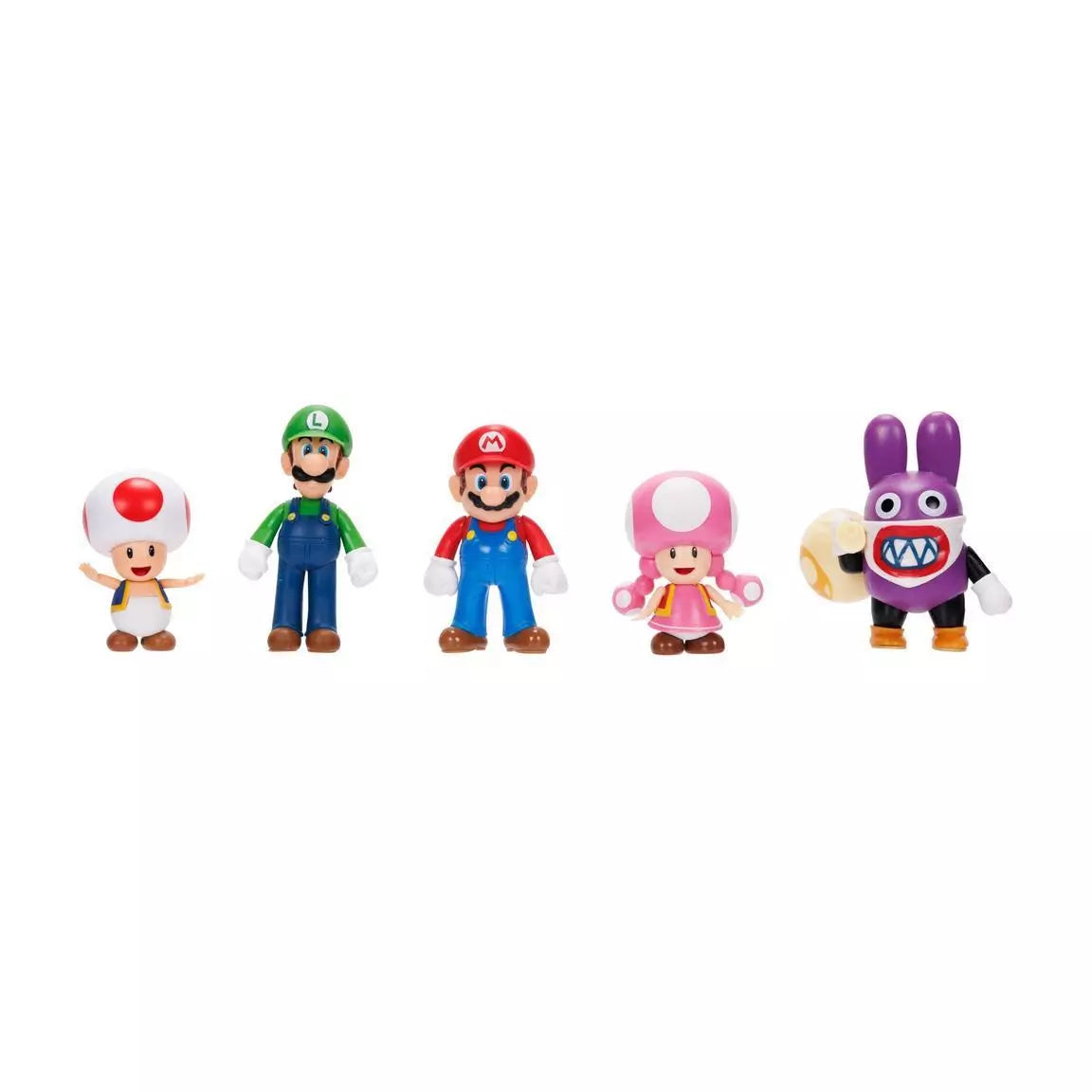 Super Mario Bross Set De 5 Figuras De 7 Cm