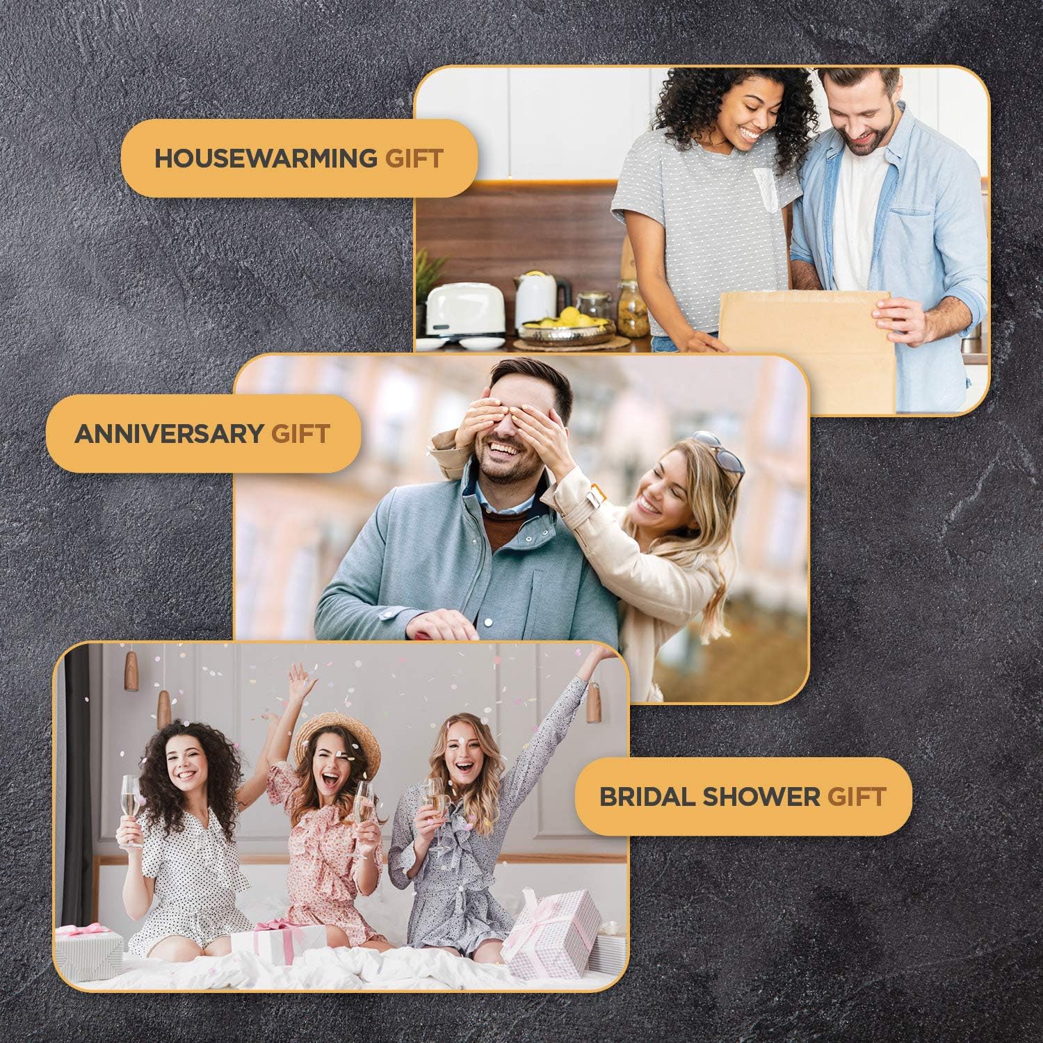 Tabla De Embutidos Y Quesos de Bambú con Accesorios