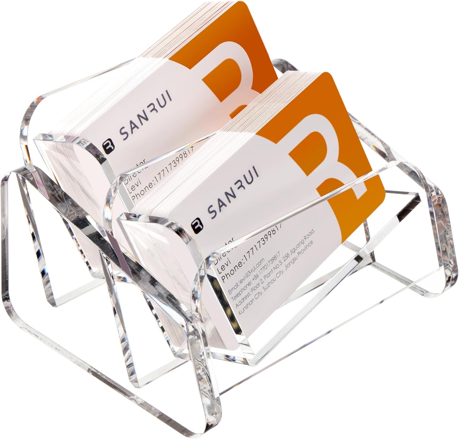 Soporte Para Tarjetas Personales De Escritorio