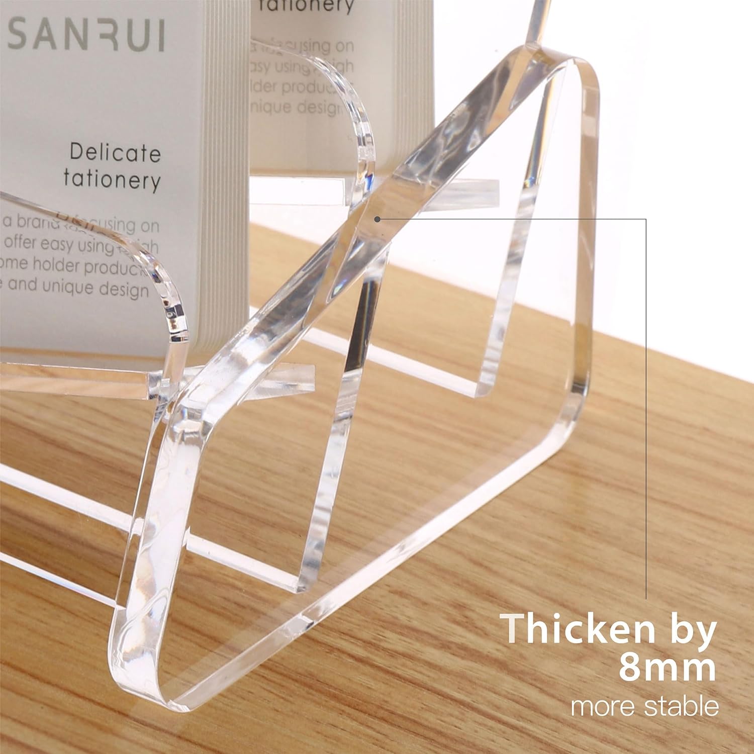 Soporte Para Tarjetas Personales De Escritorio