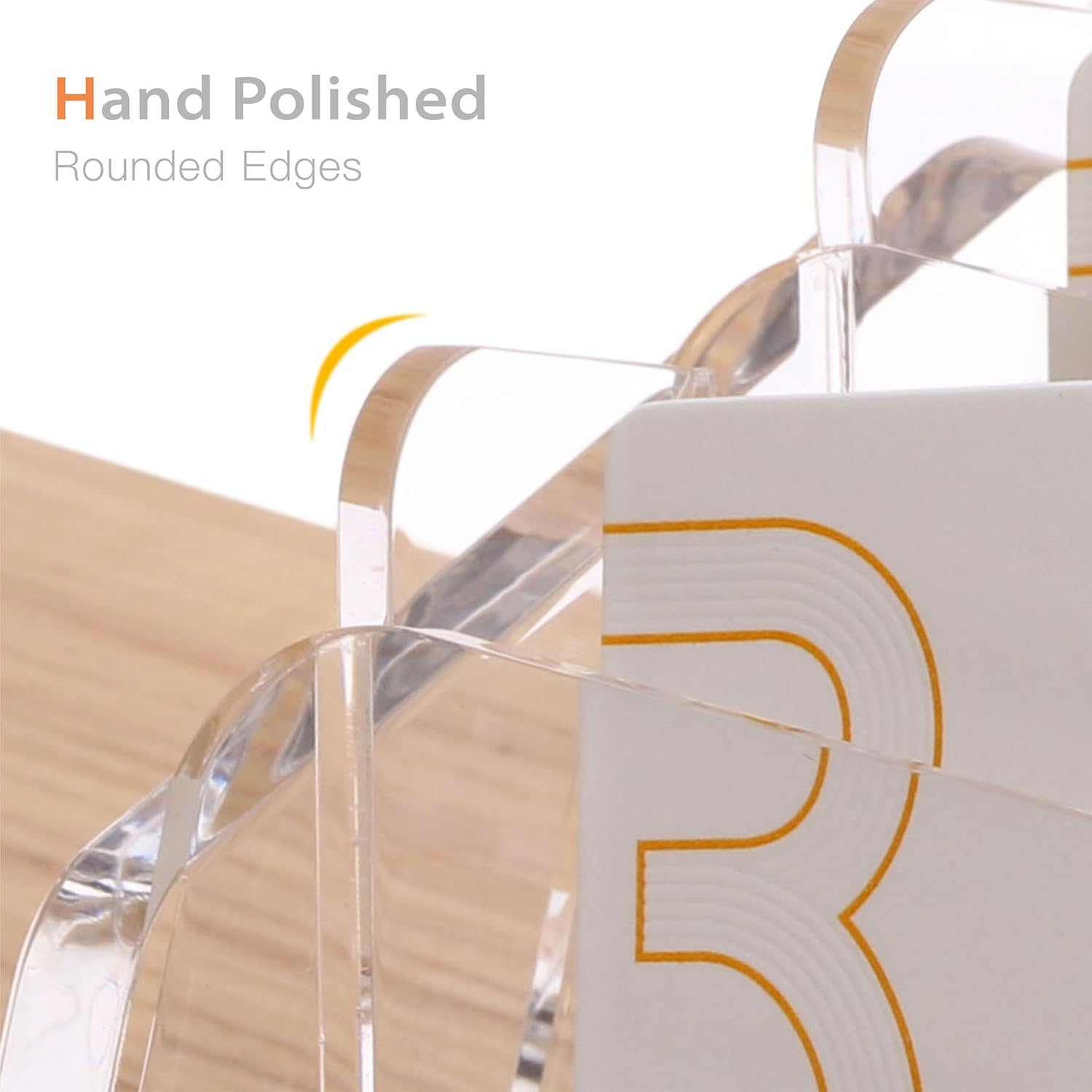 Soporte Para Tarjetas Personales De Escritorio