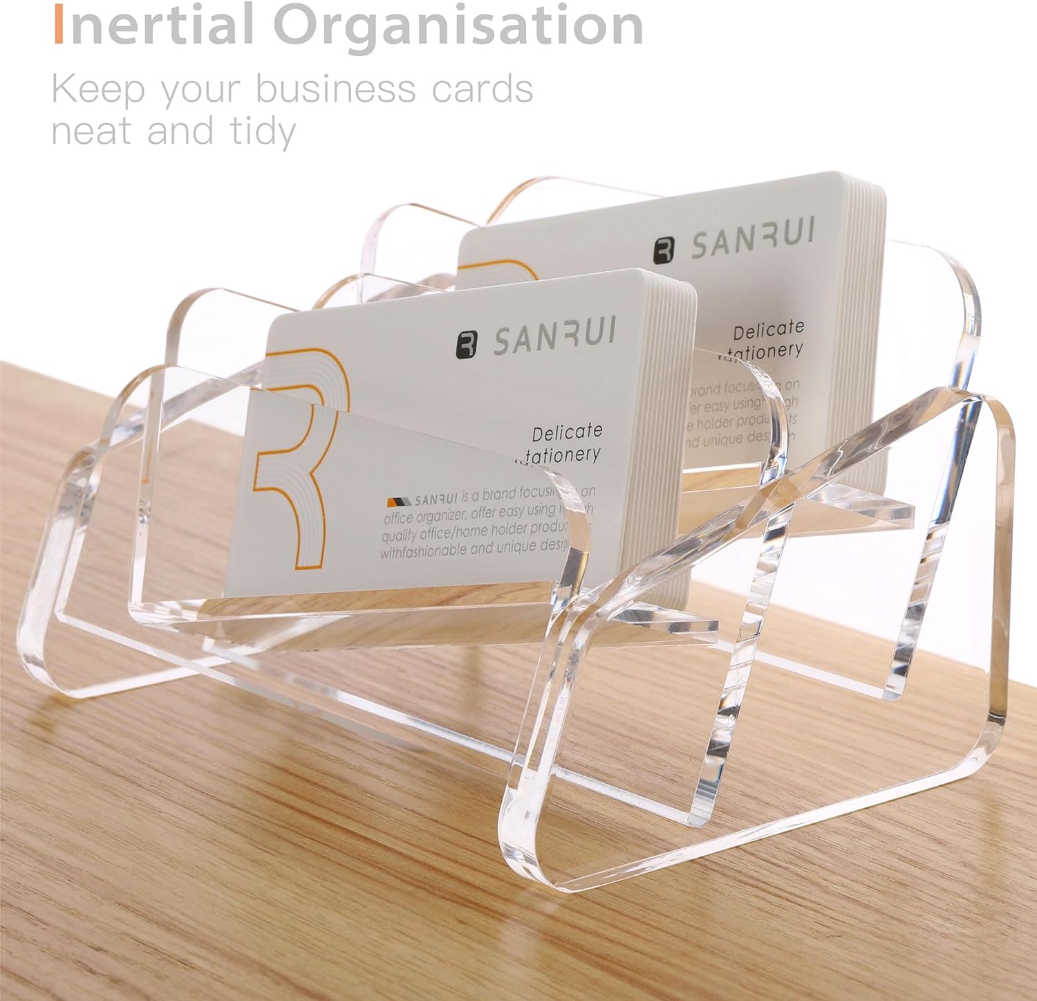 Soporte Para Tarjetas Personales De Escritorio