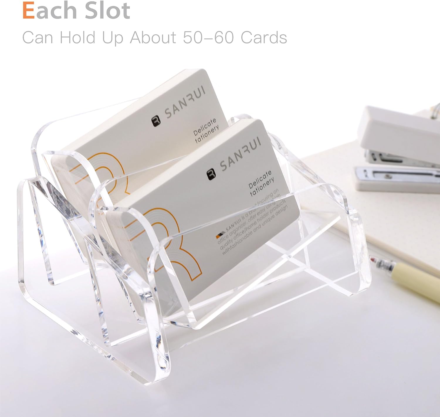 Soporte Para Tarjetas Personales De Escritorio