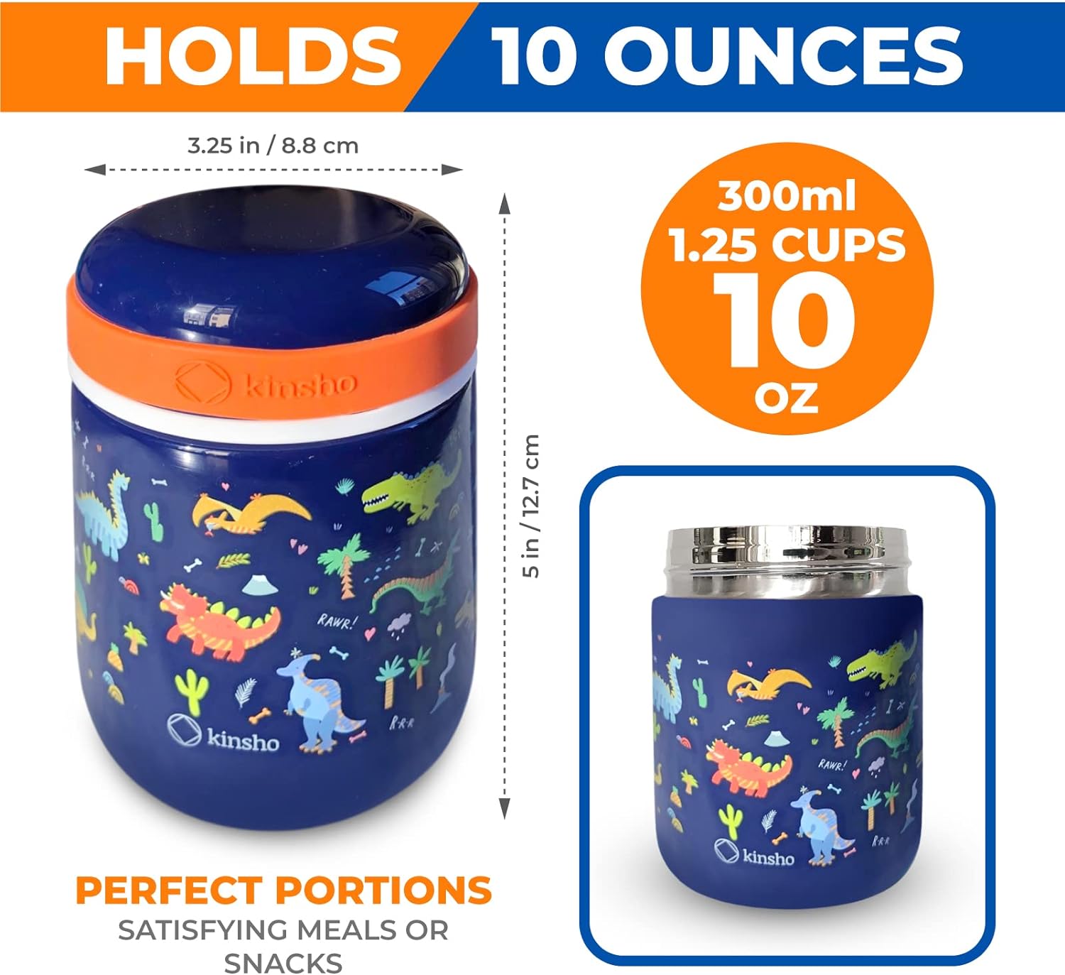 Termo contenedor Para Comida Caliente Acero Inoxidable