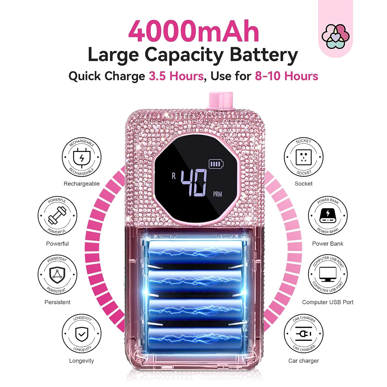 Torno De Uñas 40000rpm Profesional Kit Completo