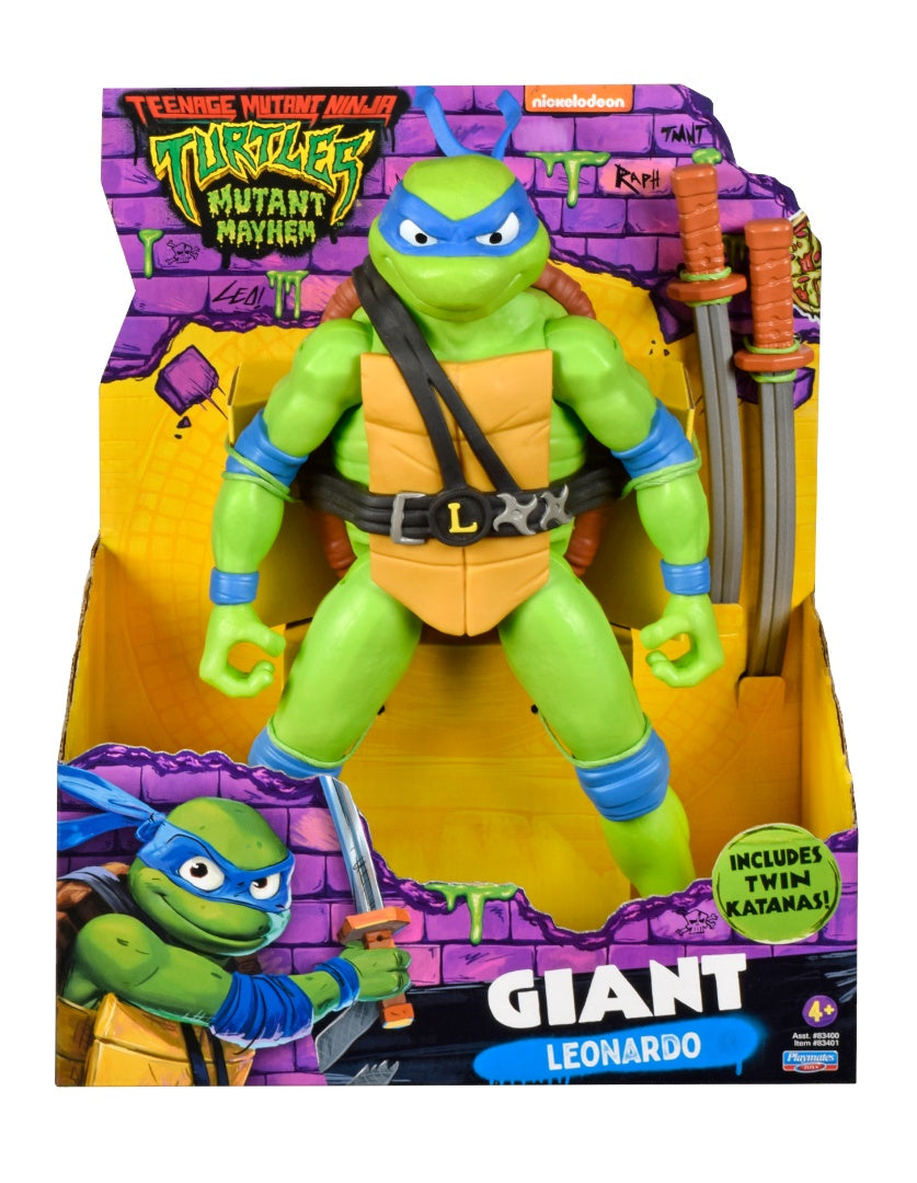 Tortugas Ninja Original Figura Gigante Leonardo