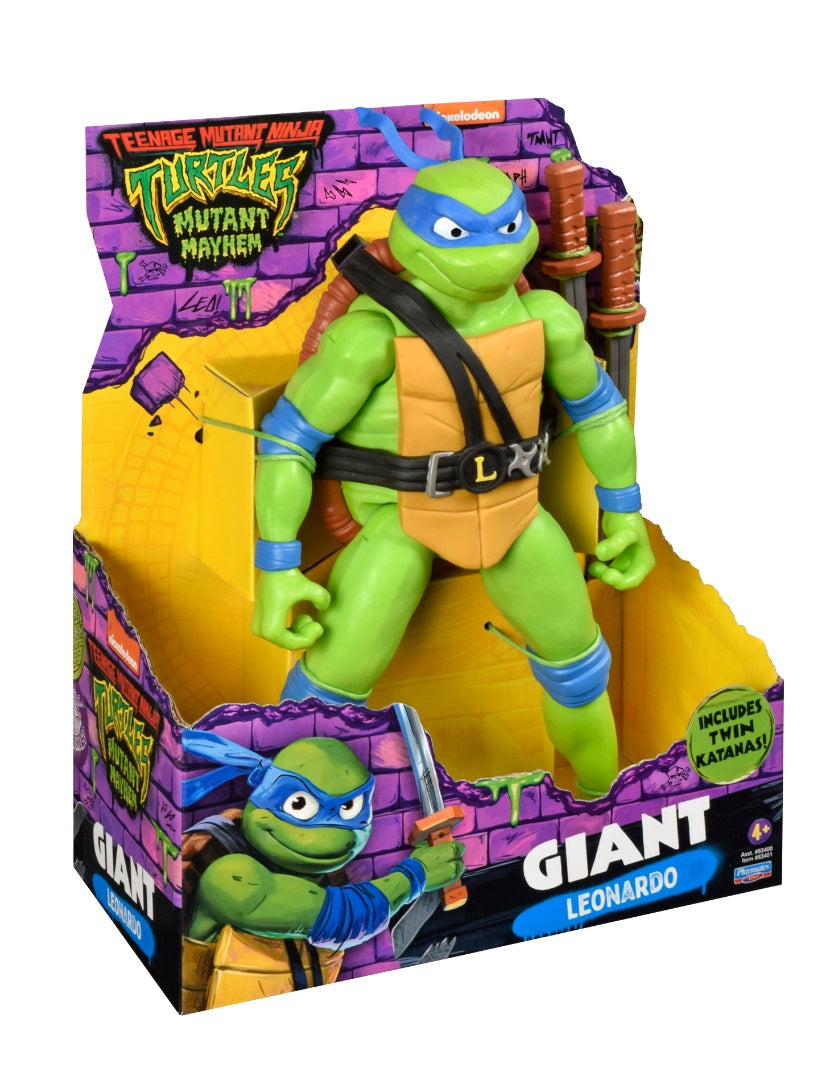 Tortugas Ninja Original Figura Gigante Leonardo