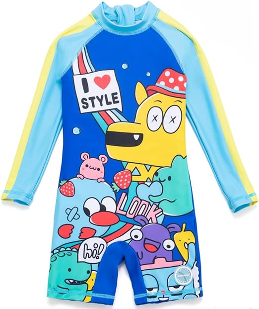 Traje De Baño De Niño Con Protección 3 Modelos