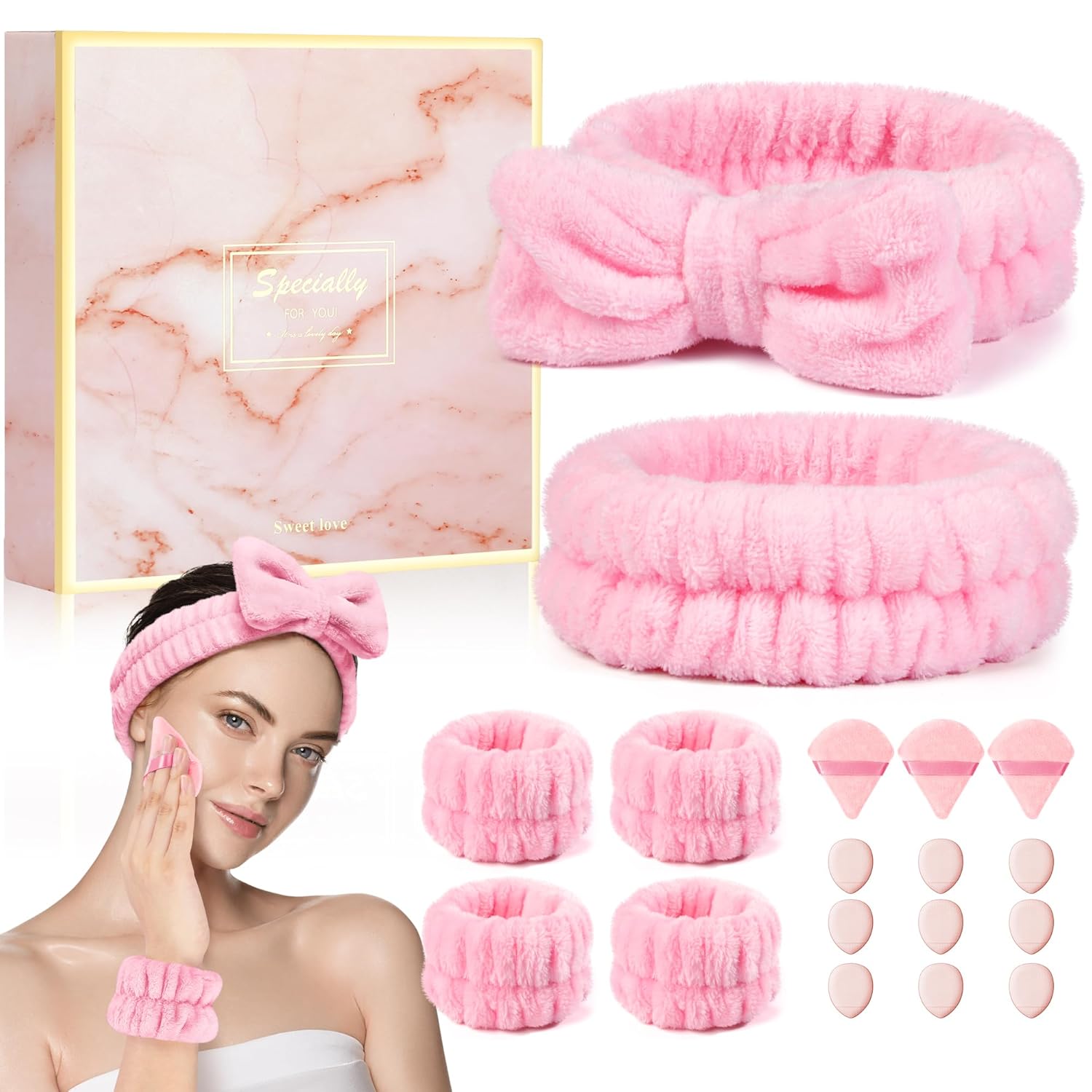 Set Skincare Para Cuidado Facial 18 Unidades