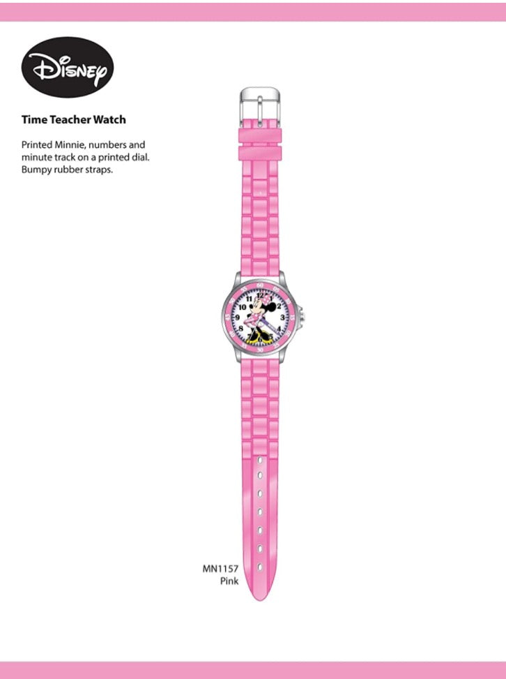Reloj Minnie y Mickey Mouse