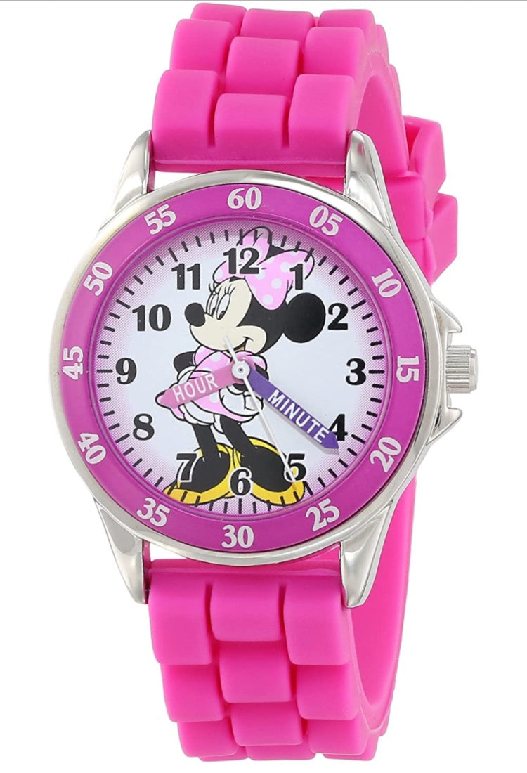 Reloj Minnie y Mickey Mouse