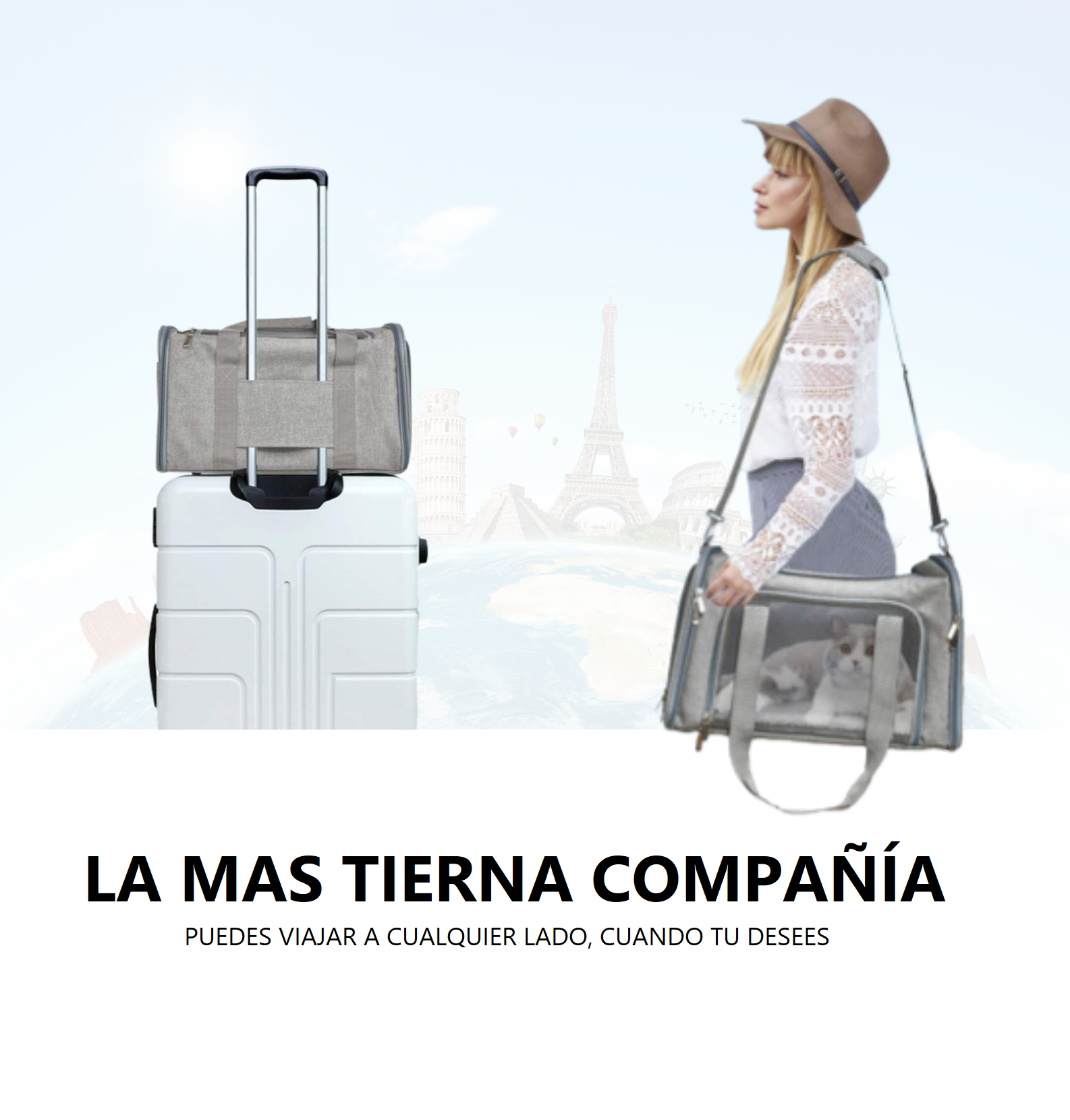 Bolso Transportador de Mascotas 7Kg