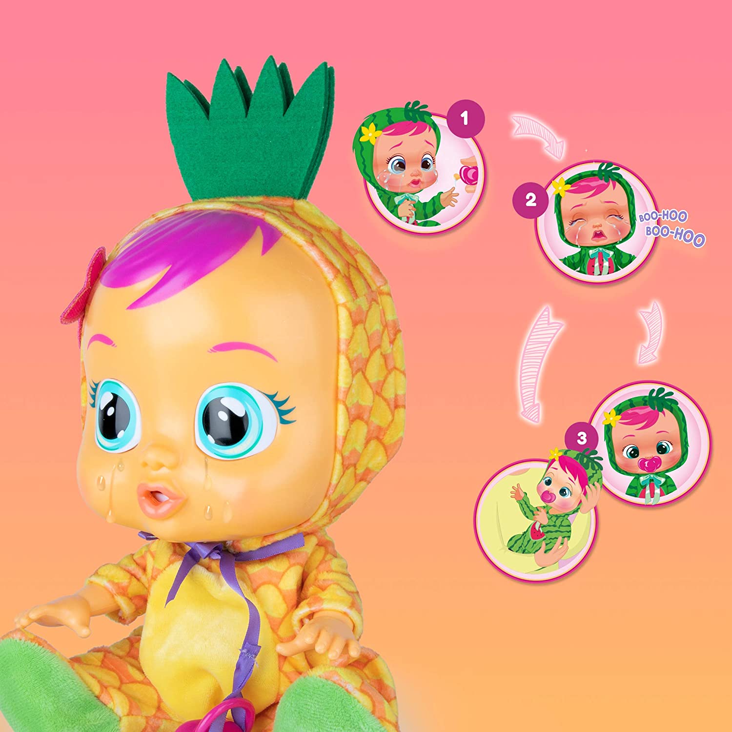 CRY Babies Tutti Frutti Pia