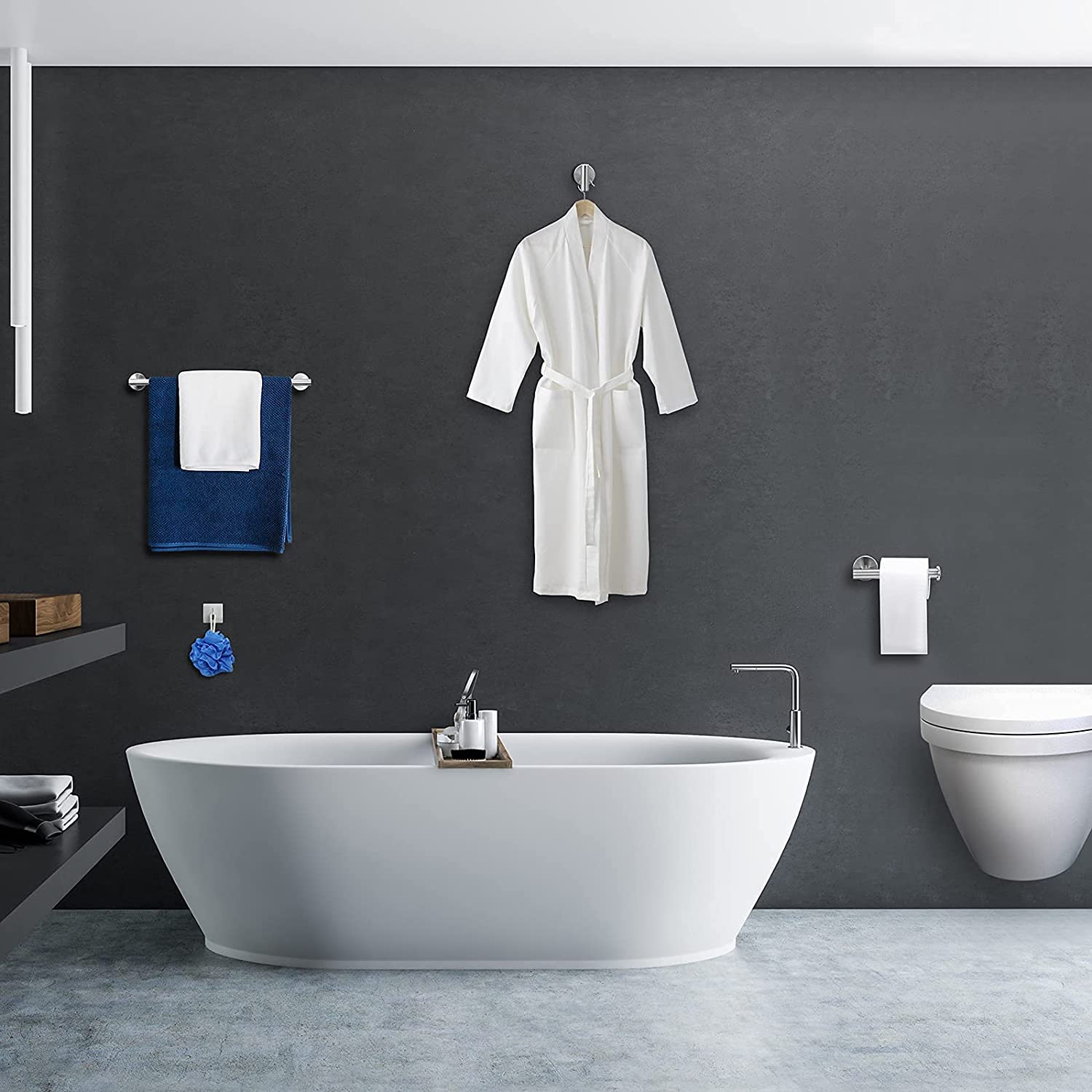 Juego De Accesorios De Baño De 5 Piezas