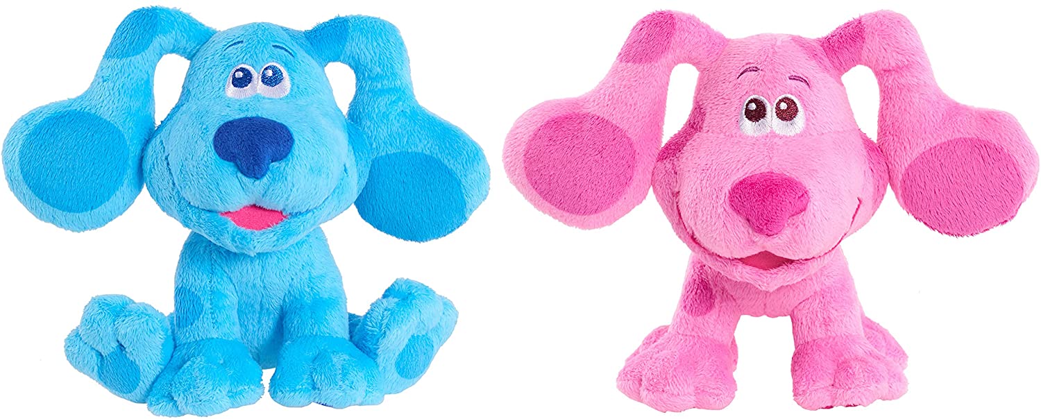 Las Pistas De Blue Set Peluches Blue Y Magenta