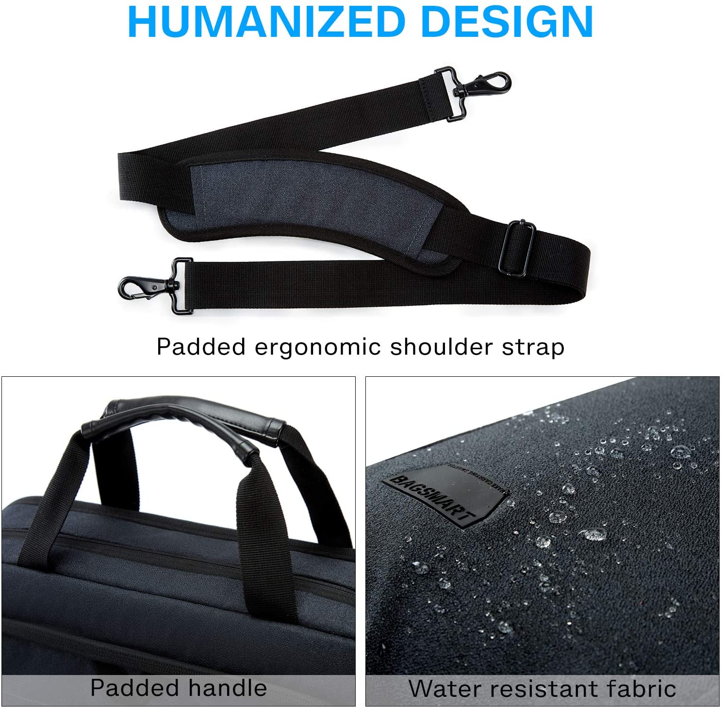 Bolso portafolios Maletin para laptop notebook impermeable