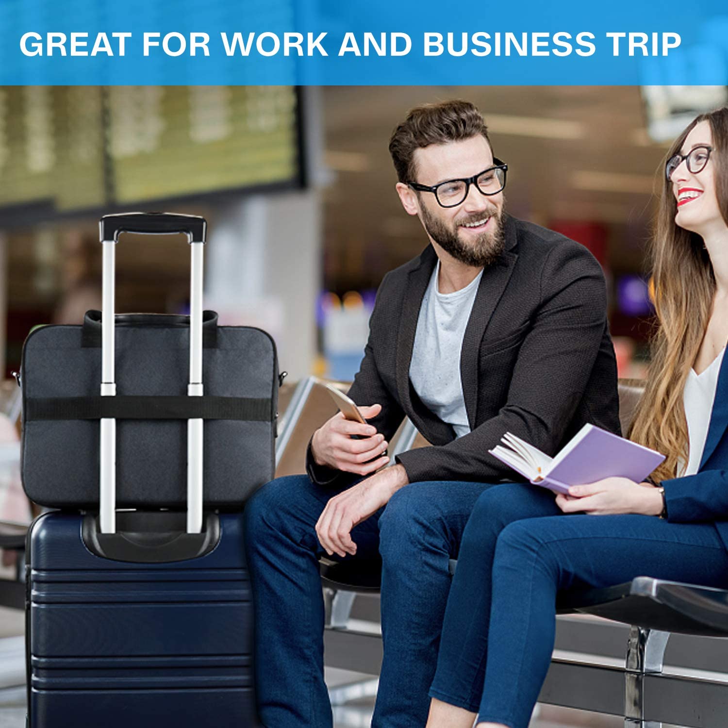 Bolso portafolios Maletin para laptop notebook impermeable