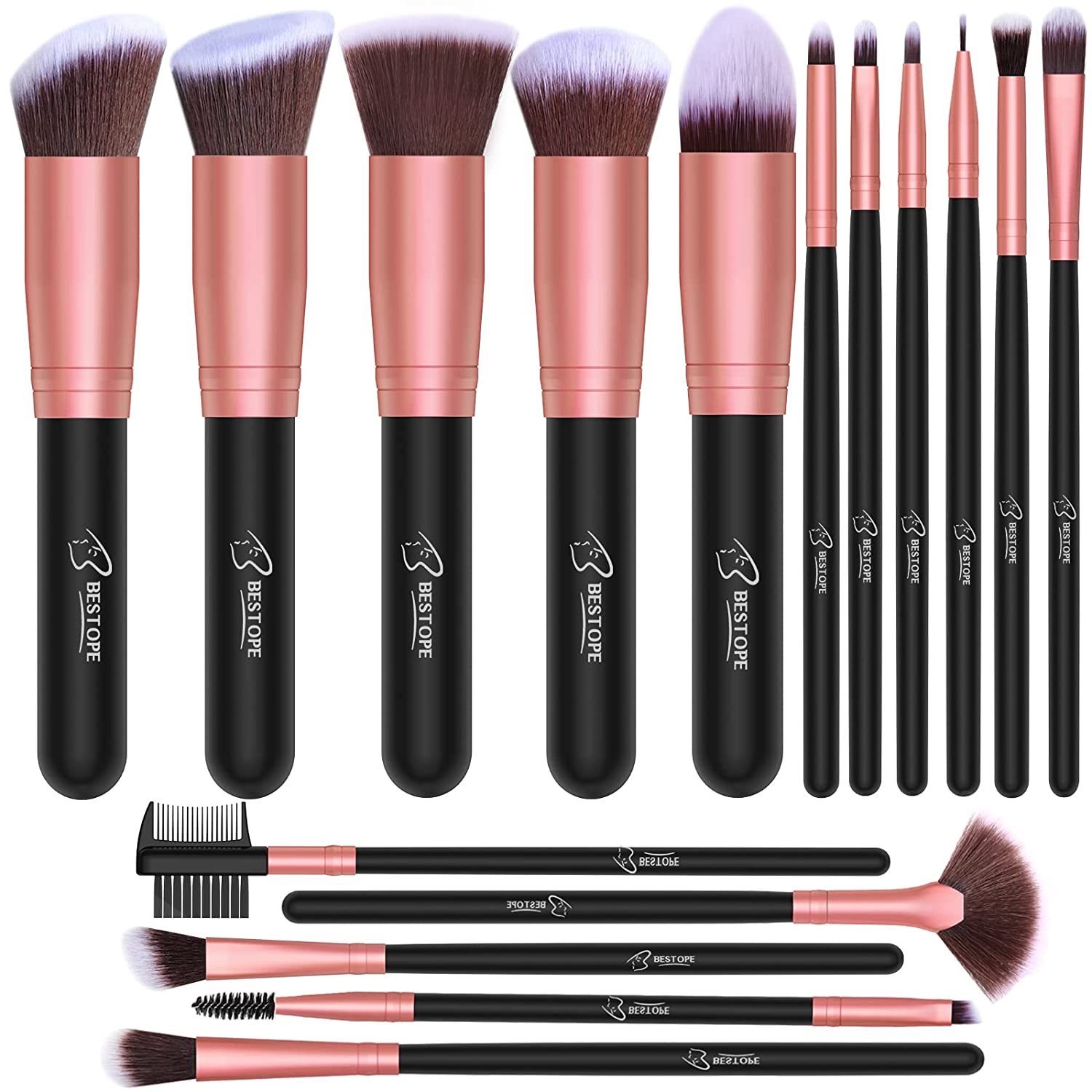 Brochas de maquillaje de alta calidad Bestope