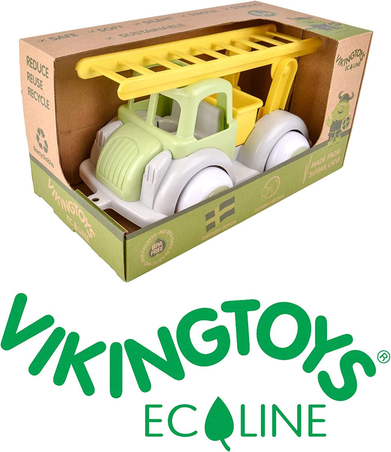 VIKINGTOYS Ecoline Jumbo: Camión de Bomberos