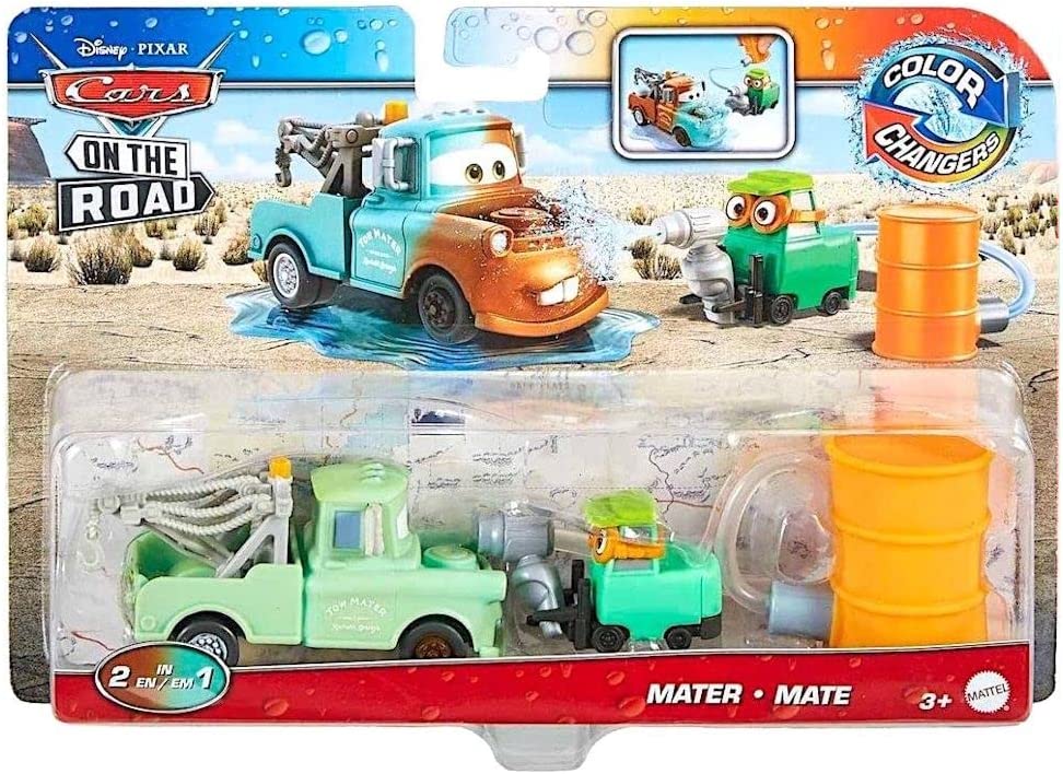 Rayo mcqueen cambia sales de color con agua