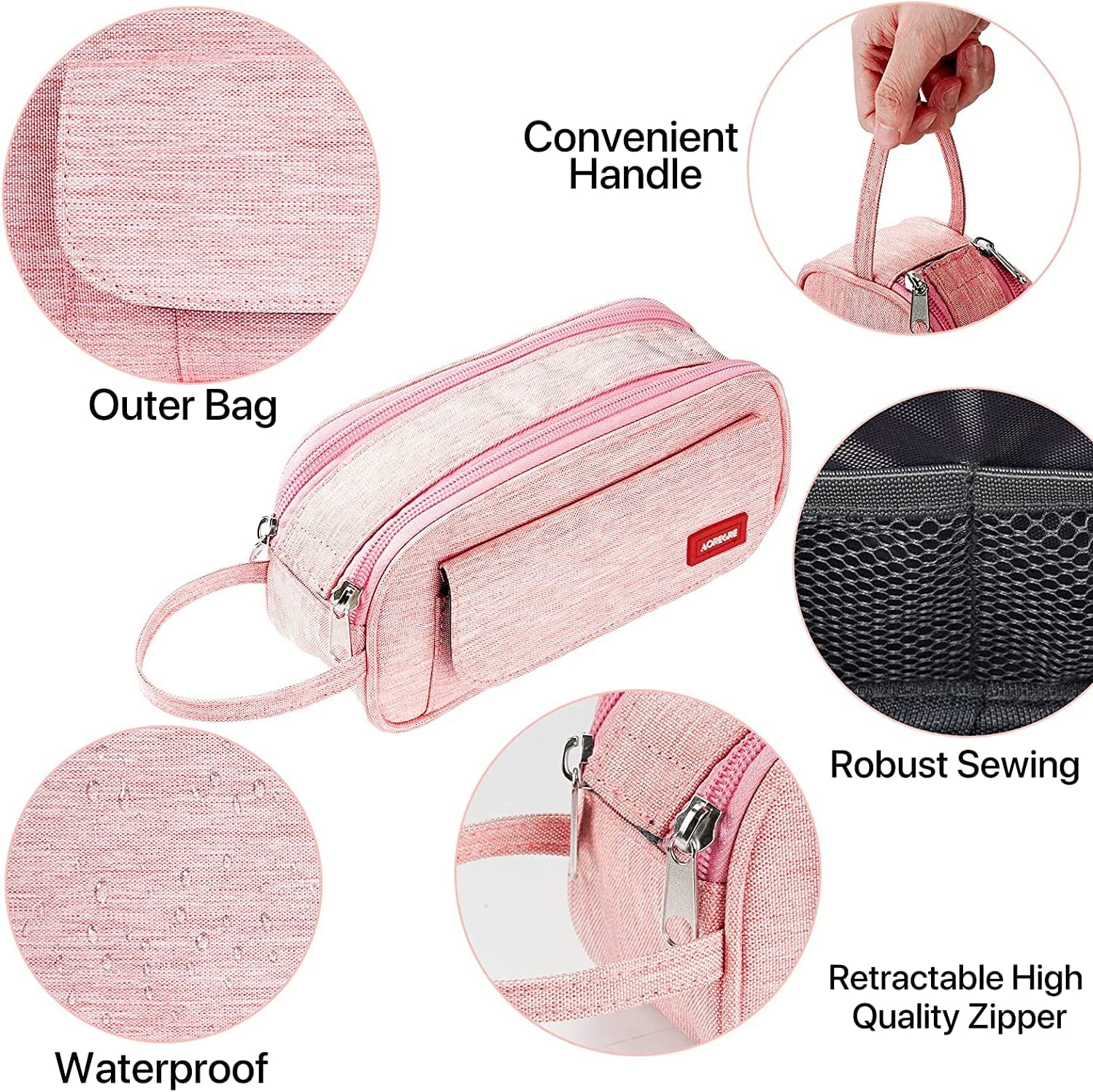 Estuche Cartuchera Gran Capacidad Y Resistencia