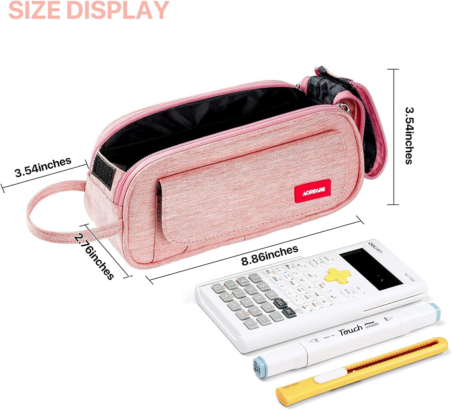 Estuche Cartuchera Gran Capacidad Y Resistencia