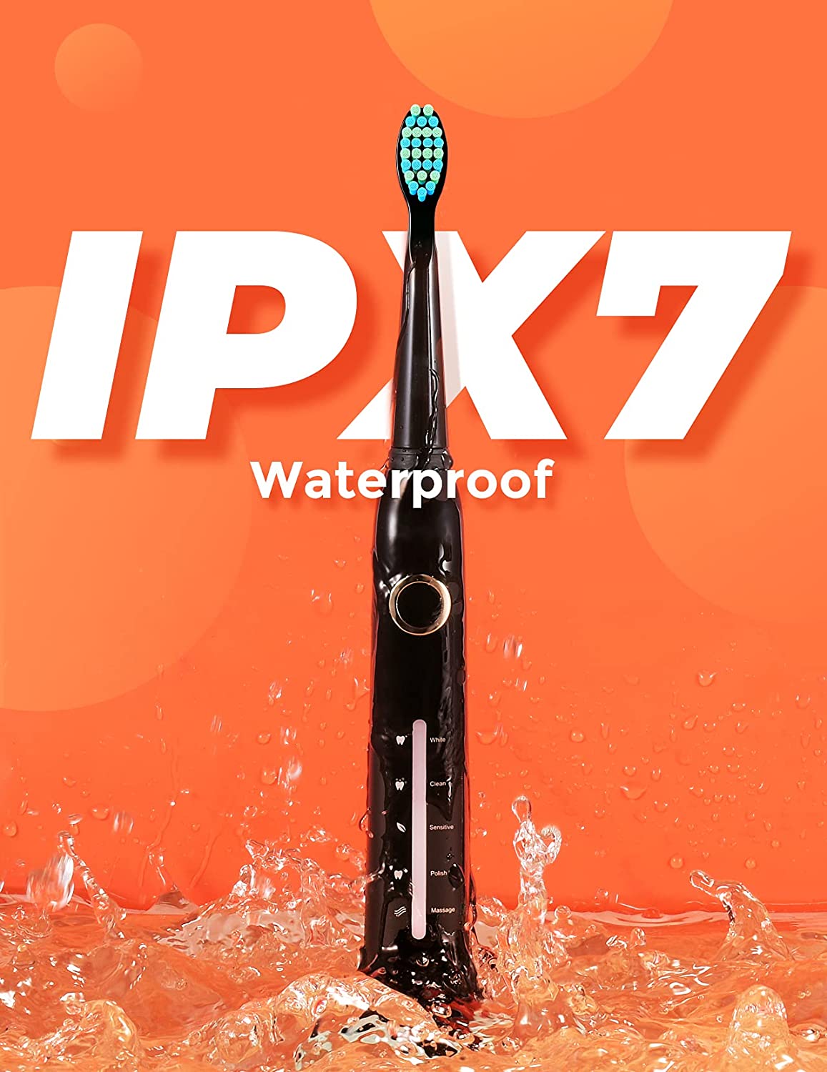 Cepillo De Dientes Eléctrico Con 8 Cabezales