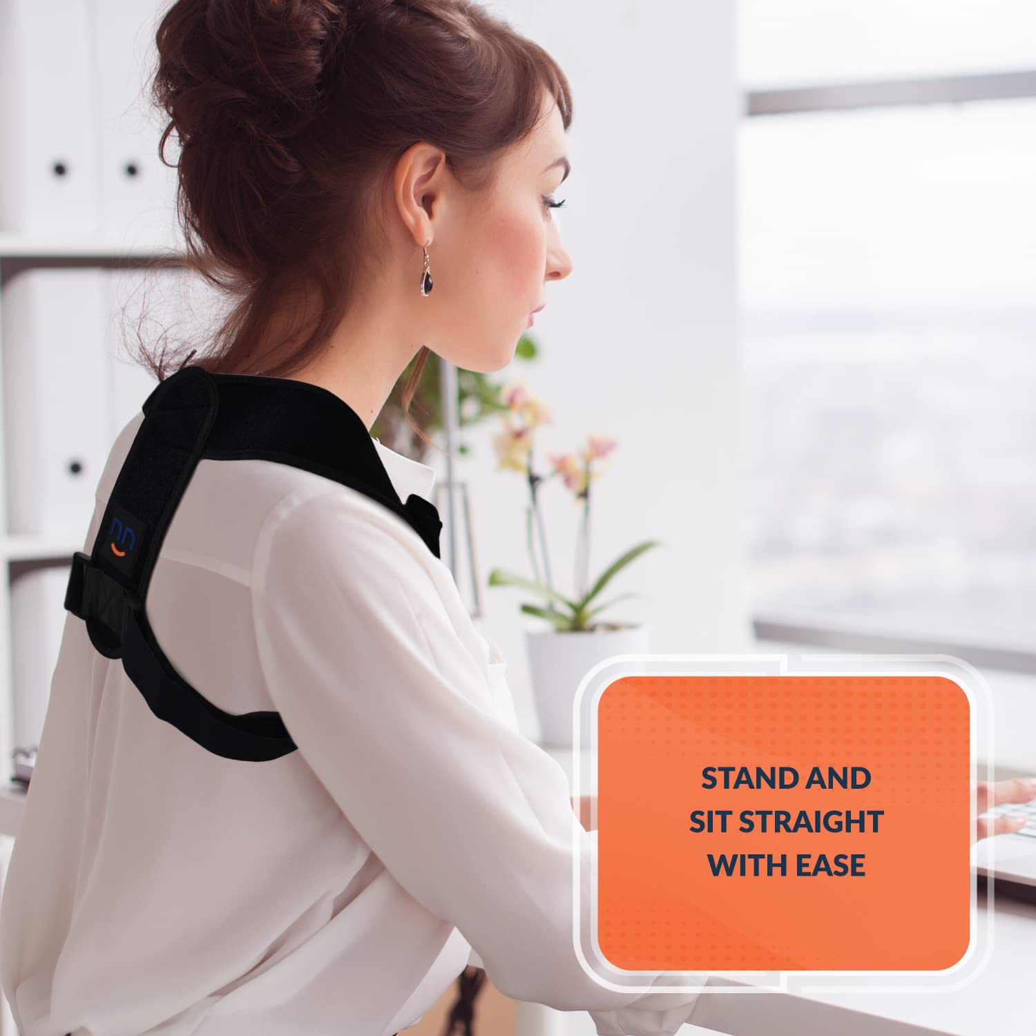 Corrector De Postura Ajustable De Espalda
