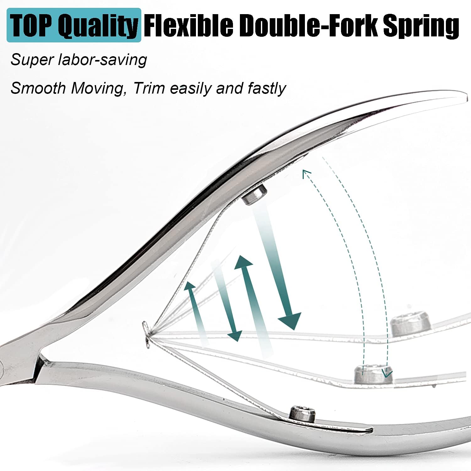 Corta Cutículas De Calidad Con empujador de cutículas