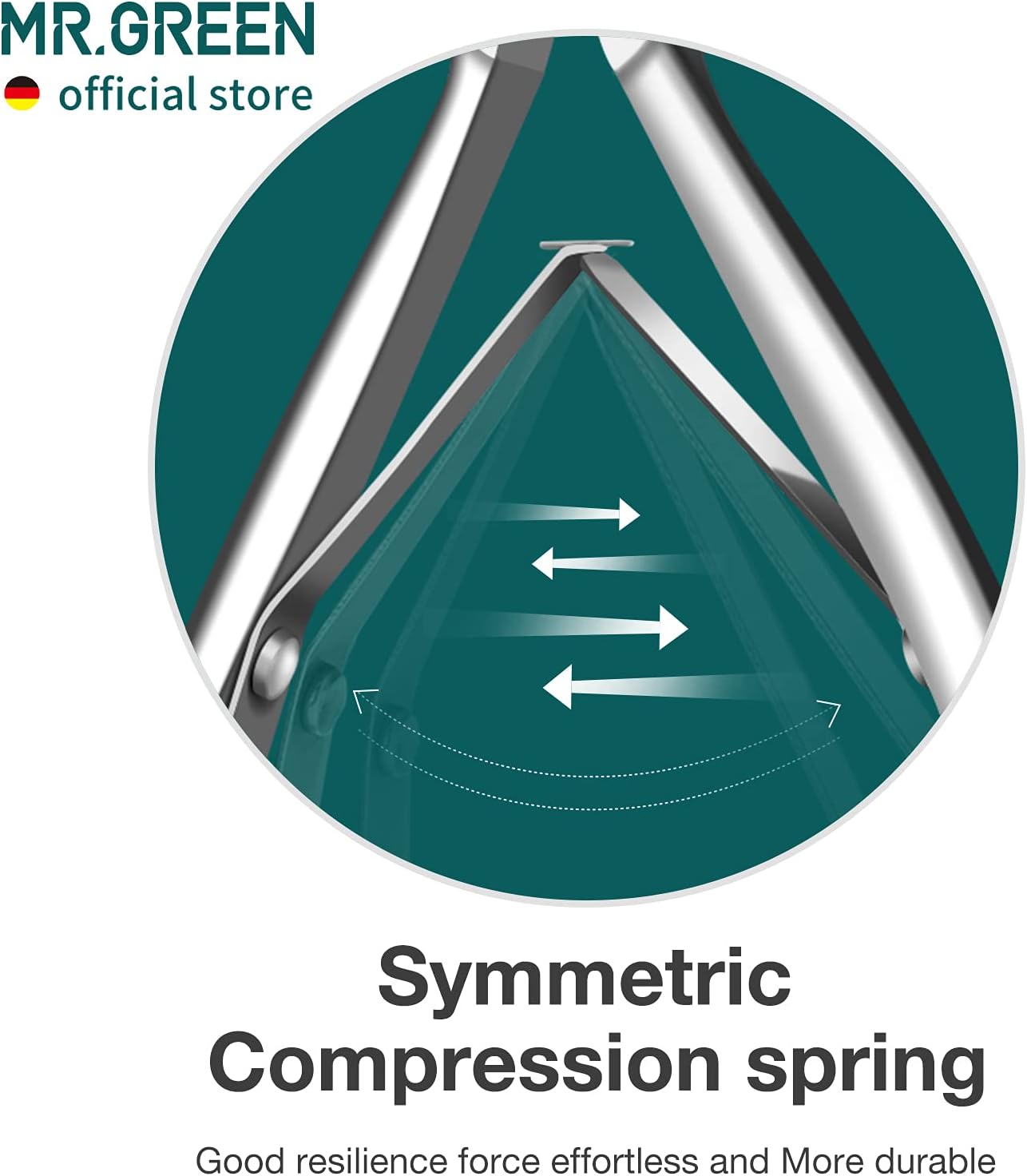 Cortador De Cutículas Fuerte Acero Inoxidable