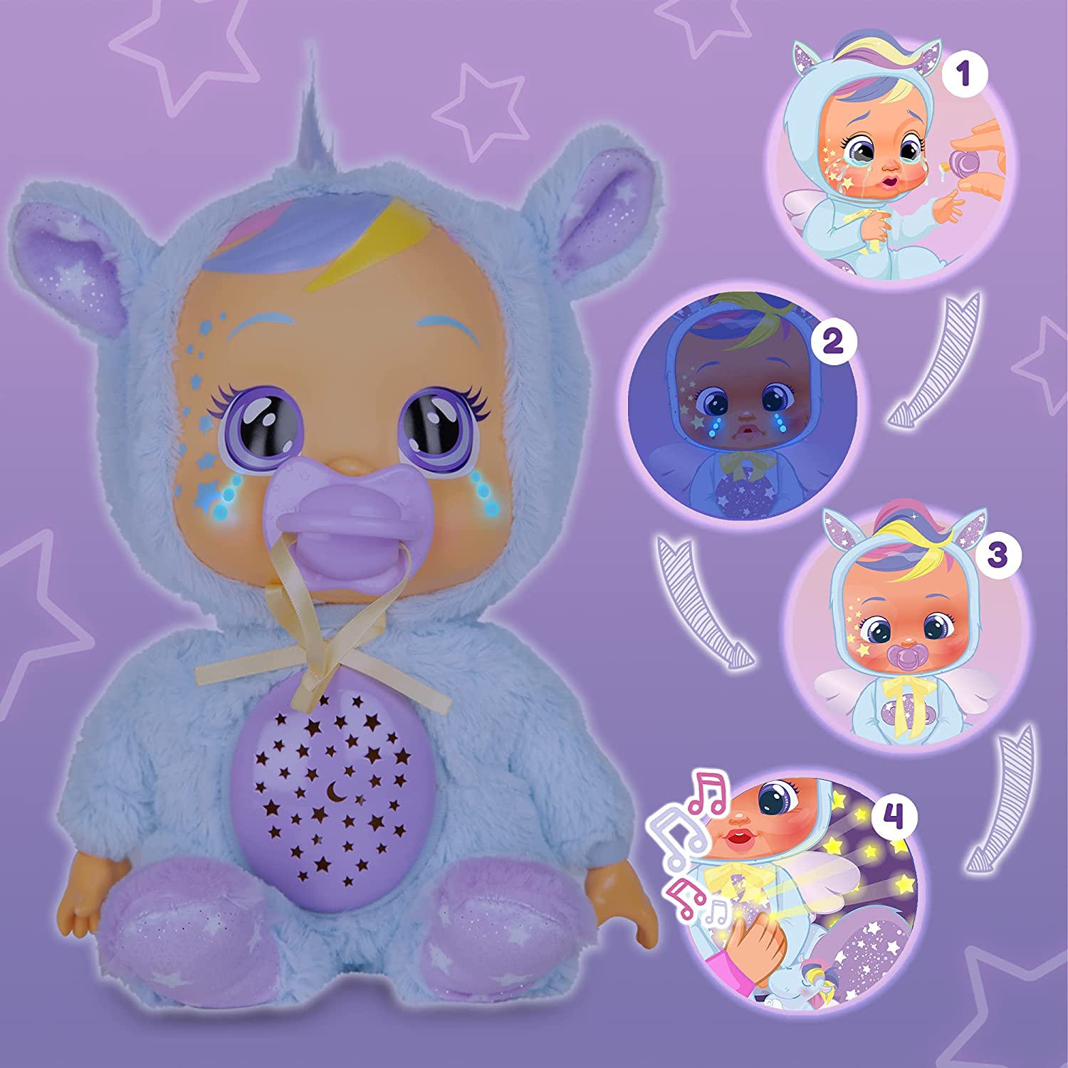 CRY Babies Jenna Goodnight Starry Sky