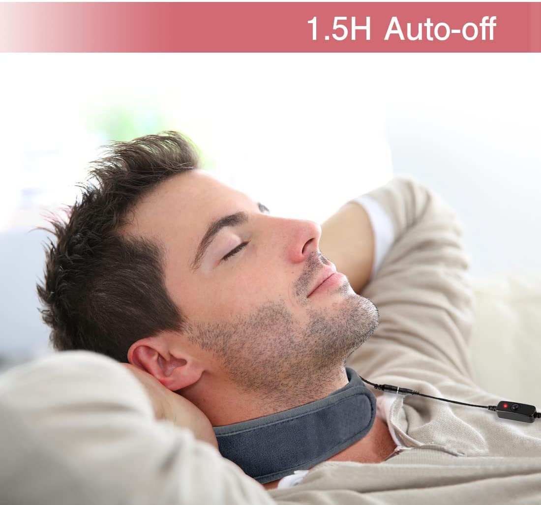 Almohadilla Térmica Para Cuello con calefacción Por Usb