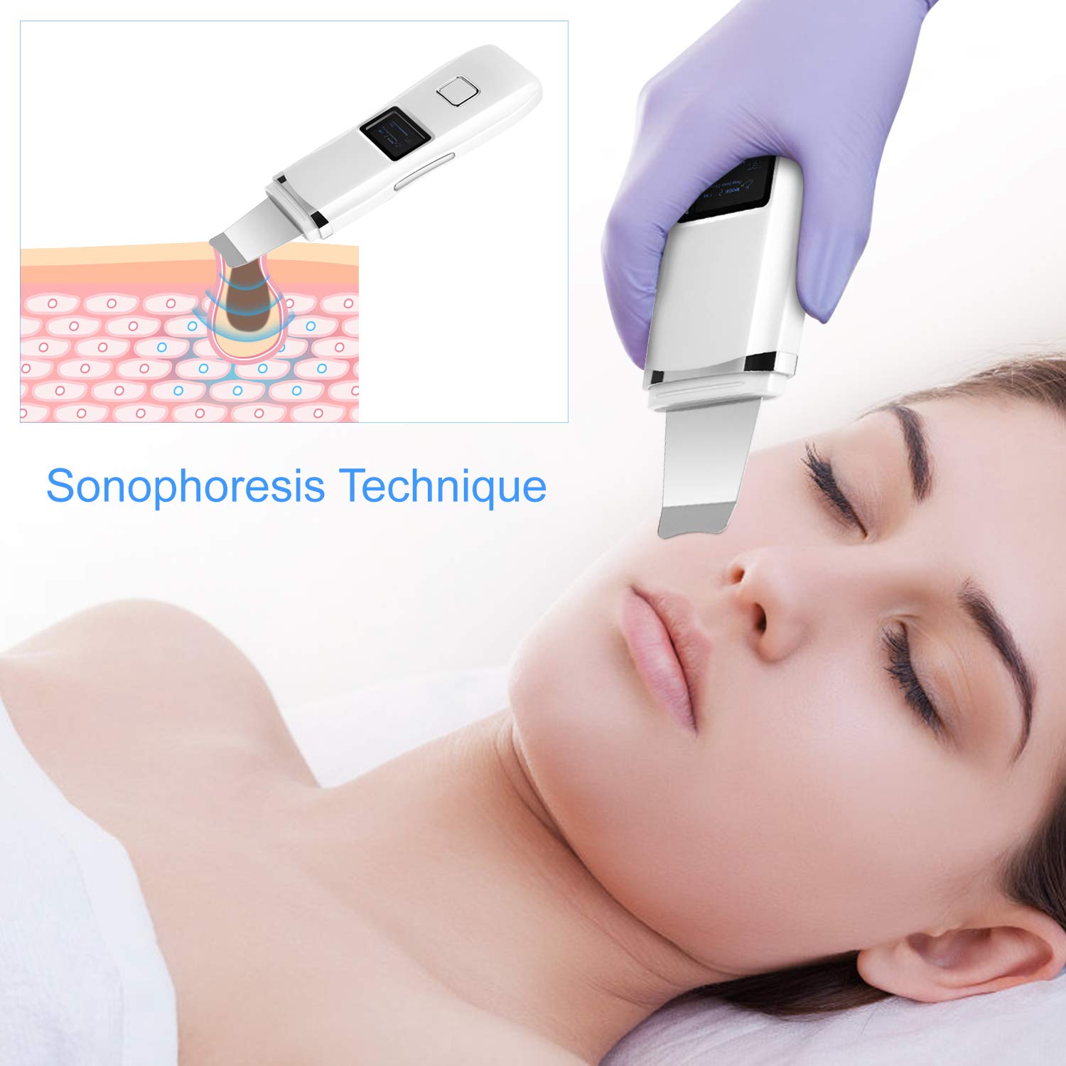 Espátula Exfoliante Facial Para La Piel 5 Modos