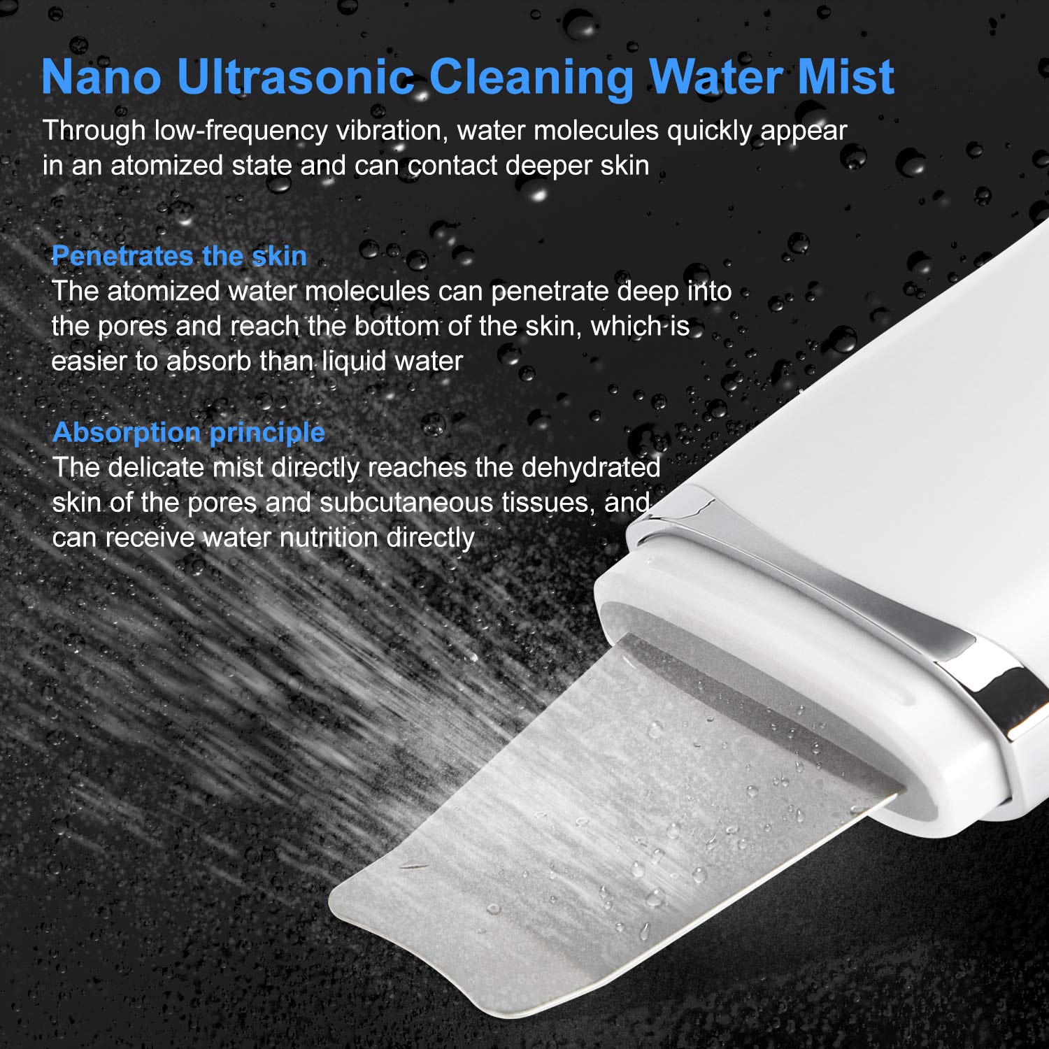 Espátula Exfoliante Facial Para La Piel 5 Modos