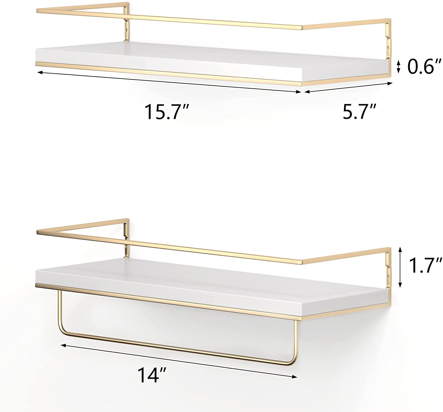 Estantes Decorativos De Almacenamiento Set X 2 unidades