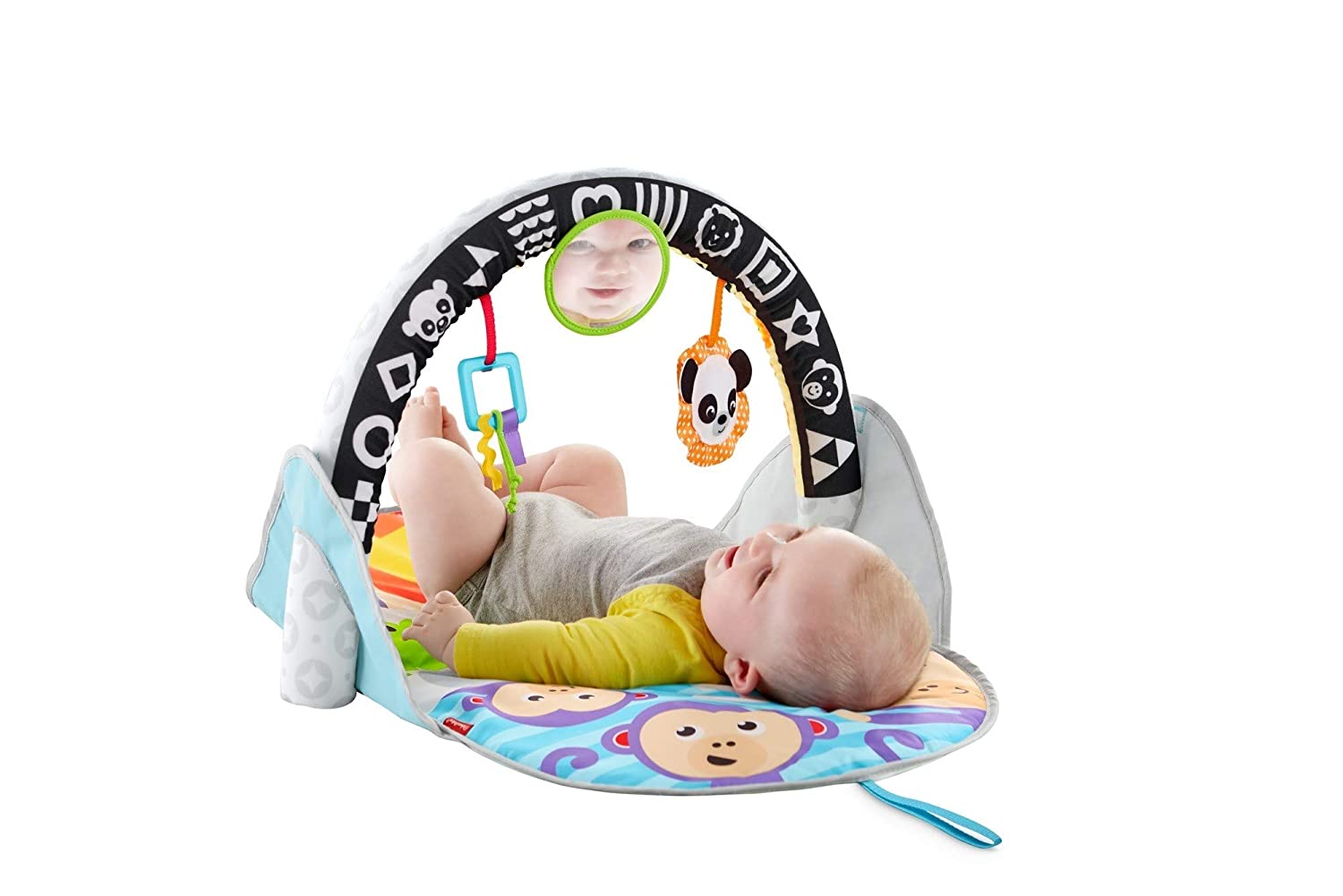Gimnasio de actividades para bebe Fisher Price 2 En 1 Flip & Fun