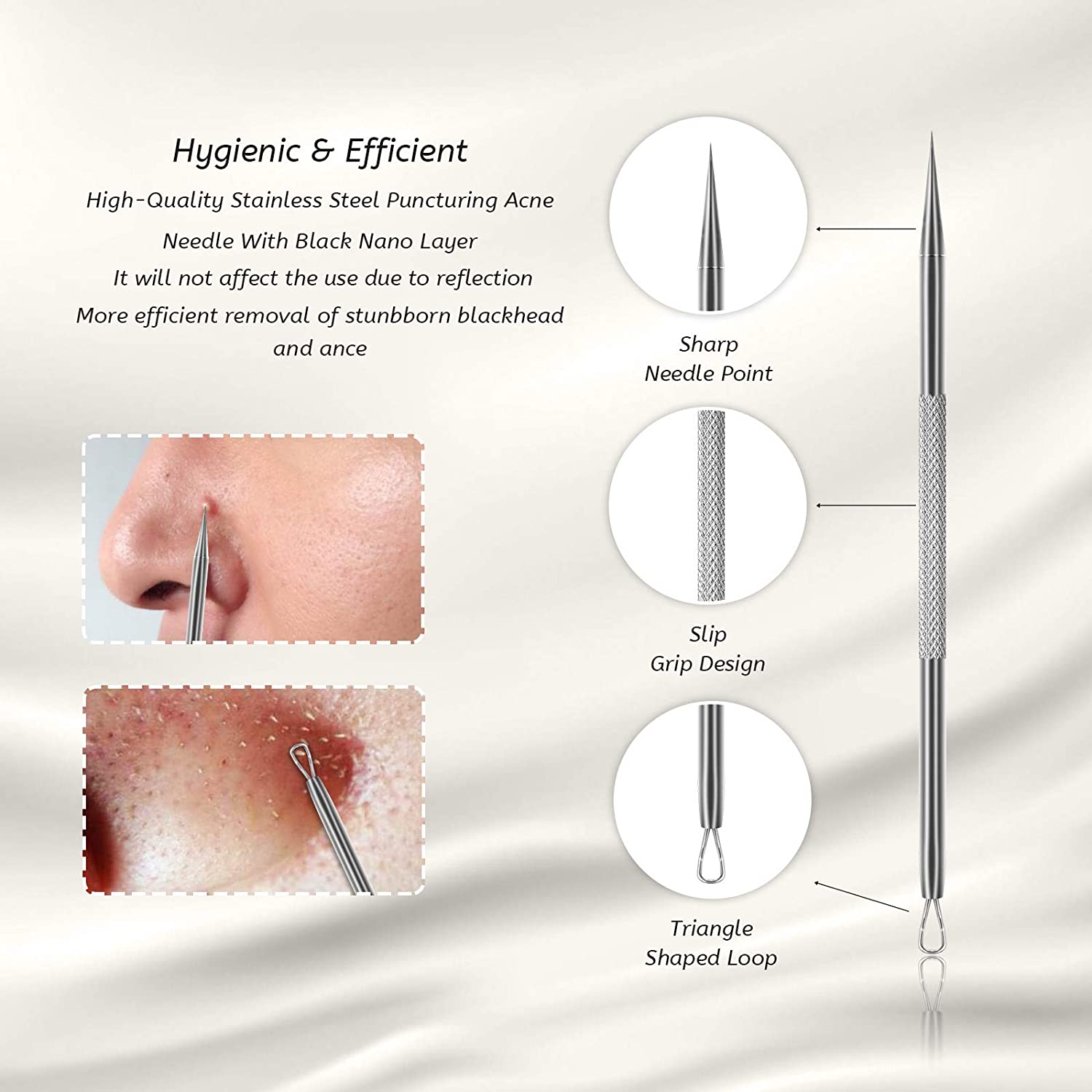 Kit De Herramienta Para El Acné Y Puntos Negros