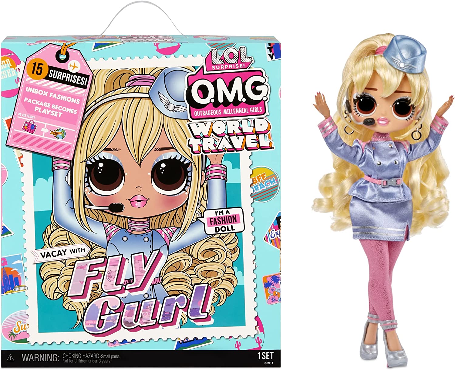 Lol Surprise Omg Fly Gurl 15 Sorpresas Original