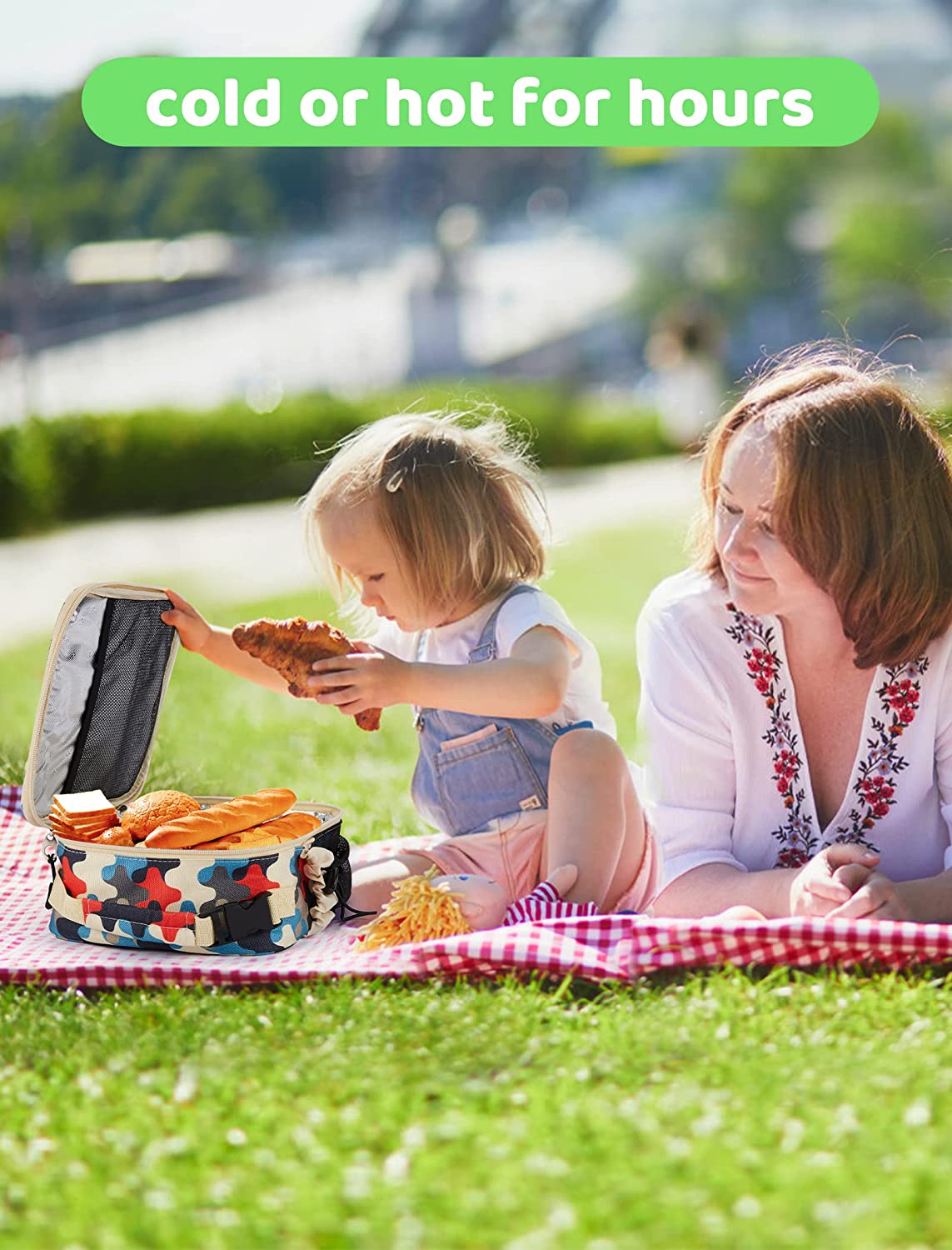 Lunchera Para Niños Aislada Gran Capacidad