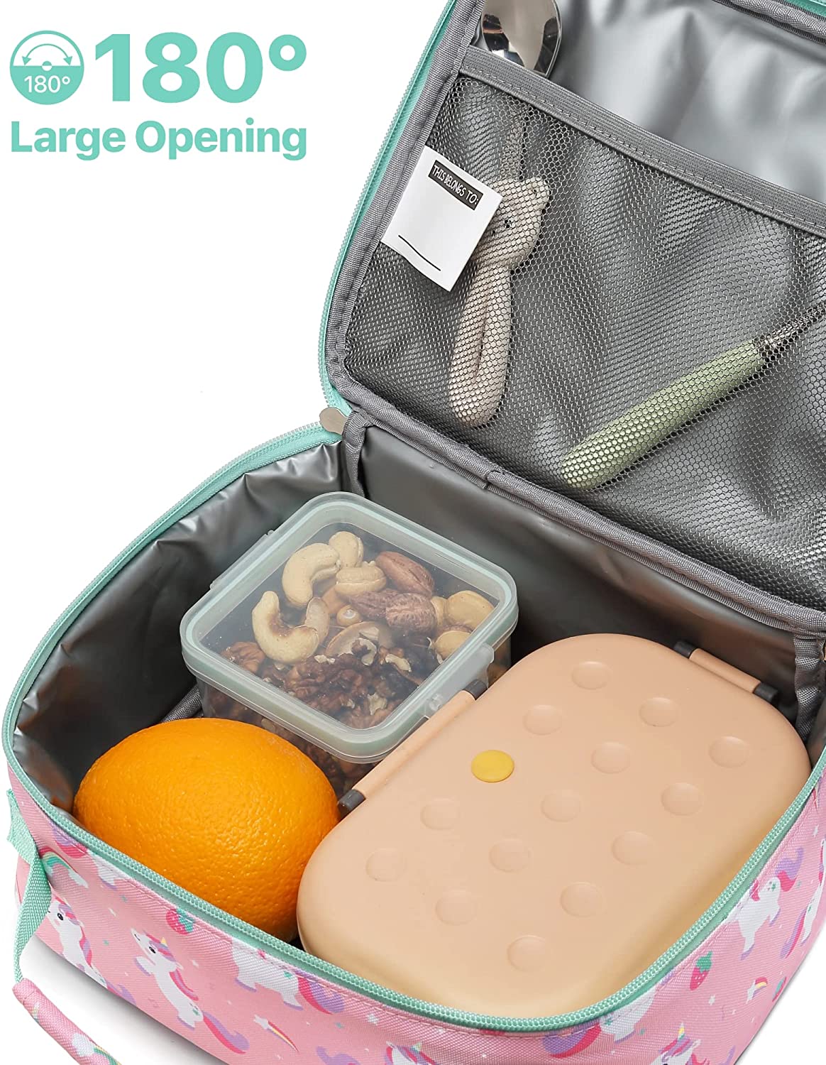 Lonchera Infantil Aislada Portátil Reutilizable