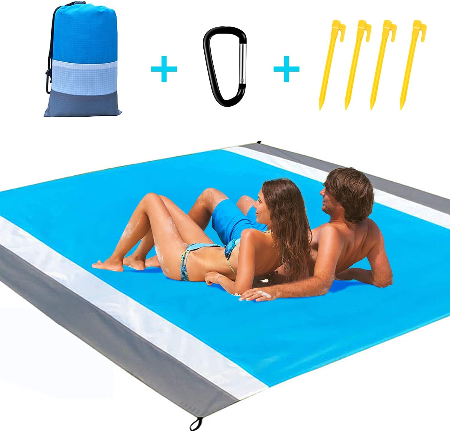 Manta De Playa A Prueba De Arena Impermeable