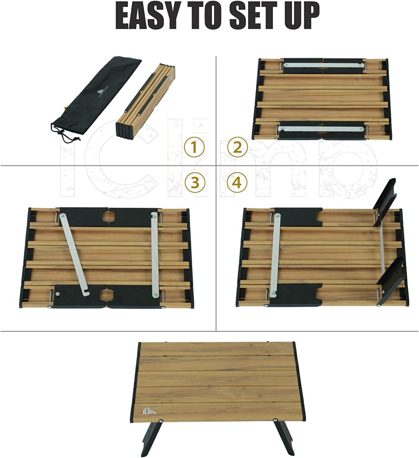 Mesa Plegable Ultraliviana Para Playa O Camping