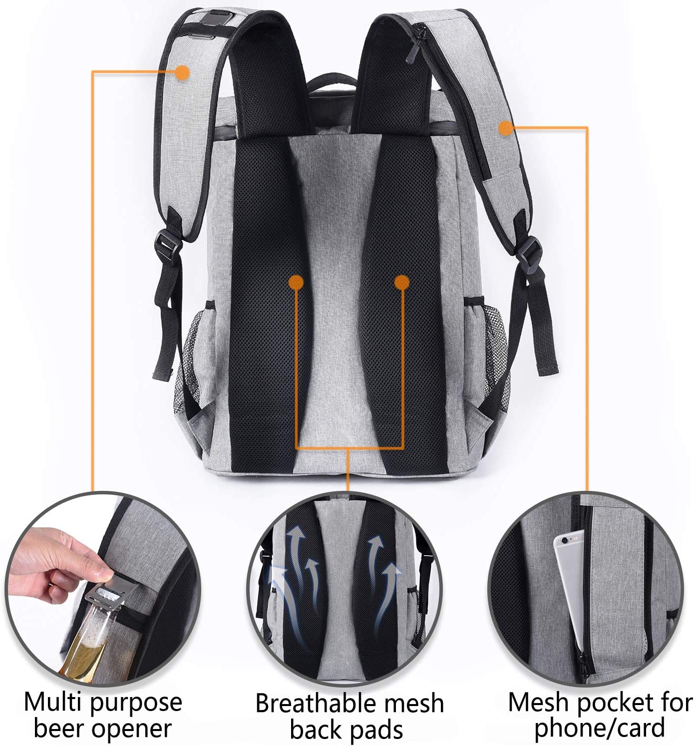 Mochila Conservadora Enfriadora Impermeable