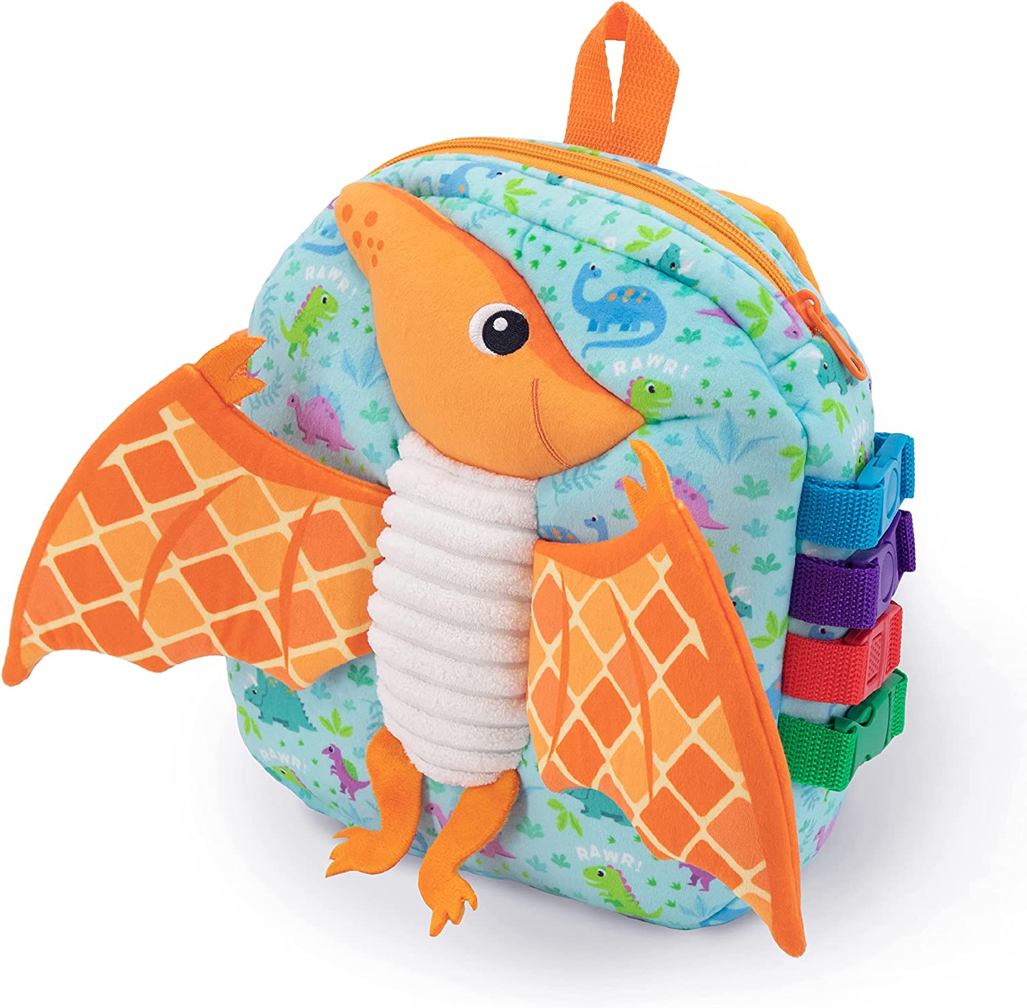 Mochila De Dinosaurio Breezy Juego Educativo
