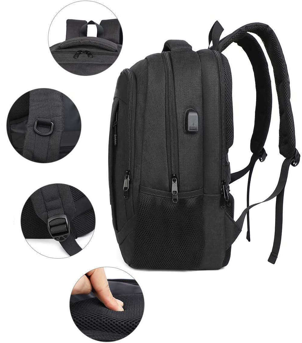 Mochila Antirrobo Para Computadora Puerto Usb Teletiendauy